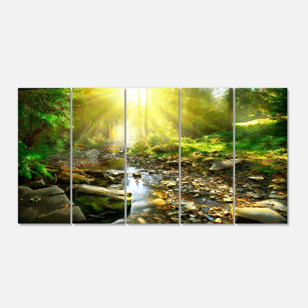 Designart 28-in H x 60-in W Landscape Print on Canvas at Lowes.com