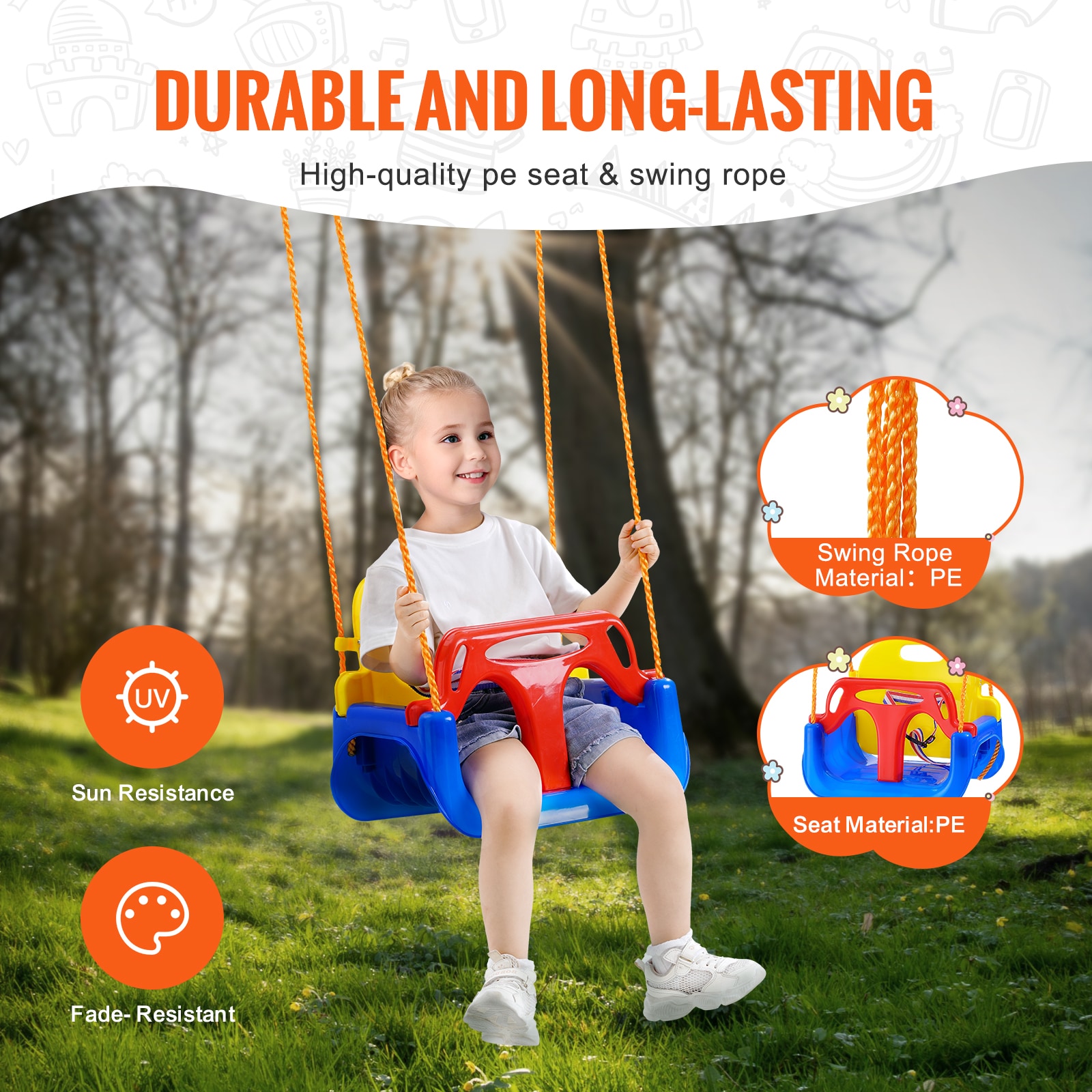 SVOPES SVOPES3H1YYEQ07613V0 Playset-Swings - View #5