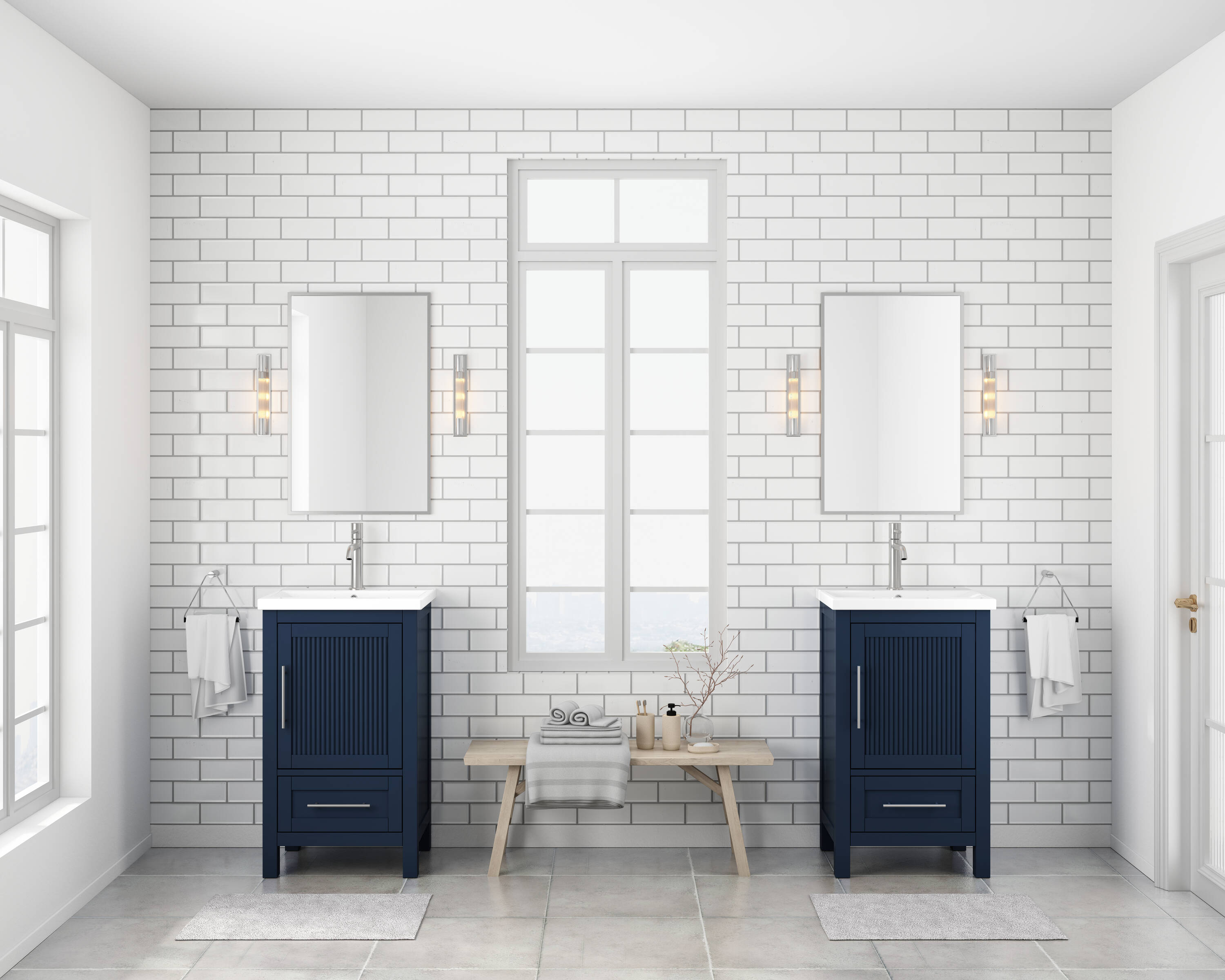 TJAmerican TJ02-23V2016BLU Bath-Vanity-Combo - View #11