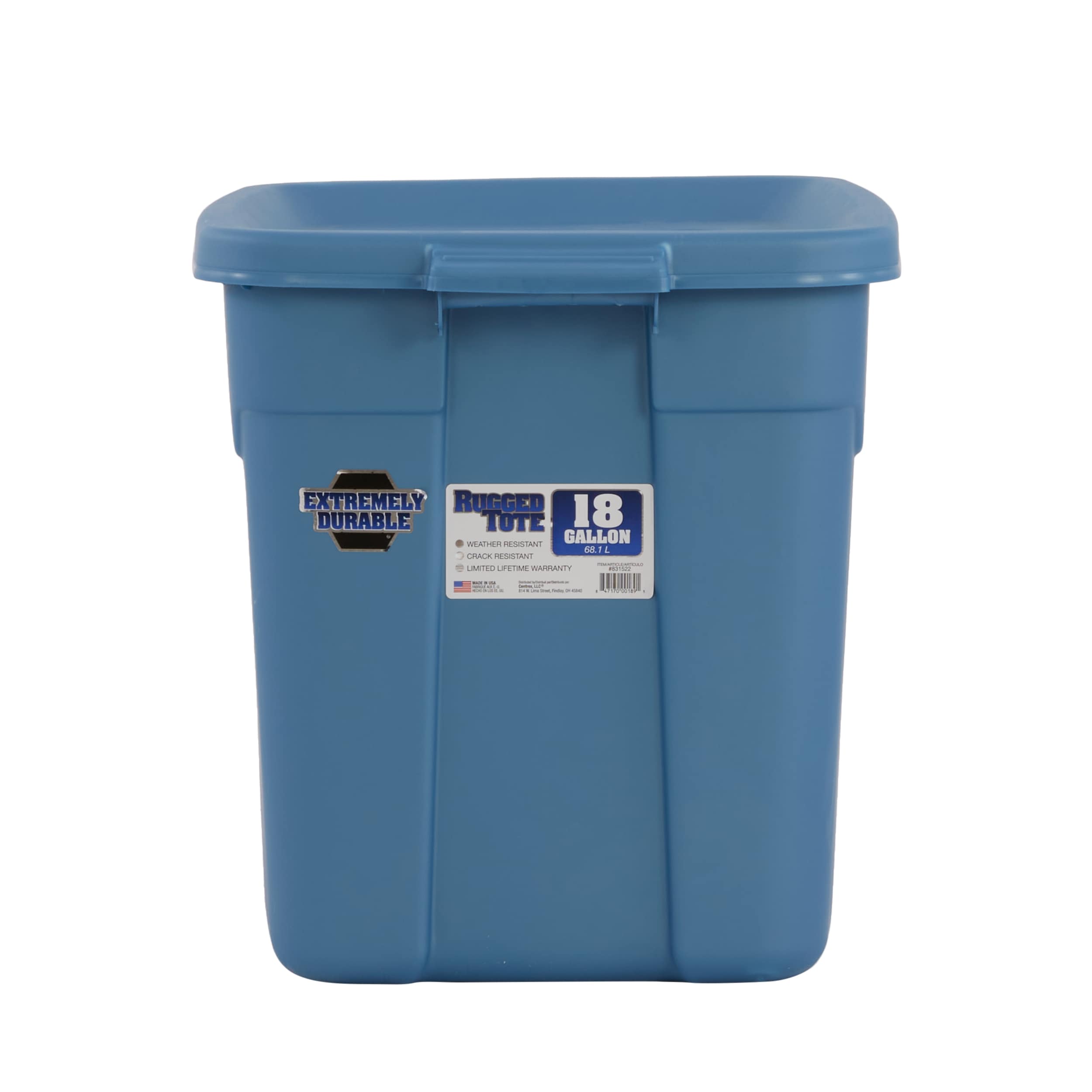 Cuda Tear-Resistant Chum Bag, 5 Gallon, Blue, 15.8 x 1.4 x 13.8 inches,  (23022)