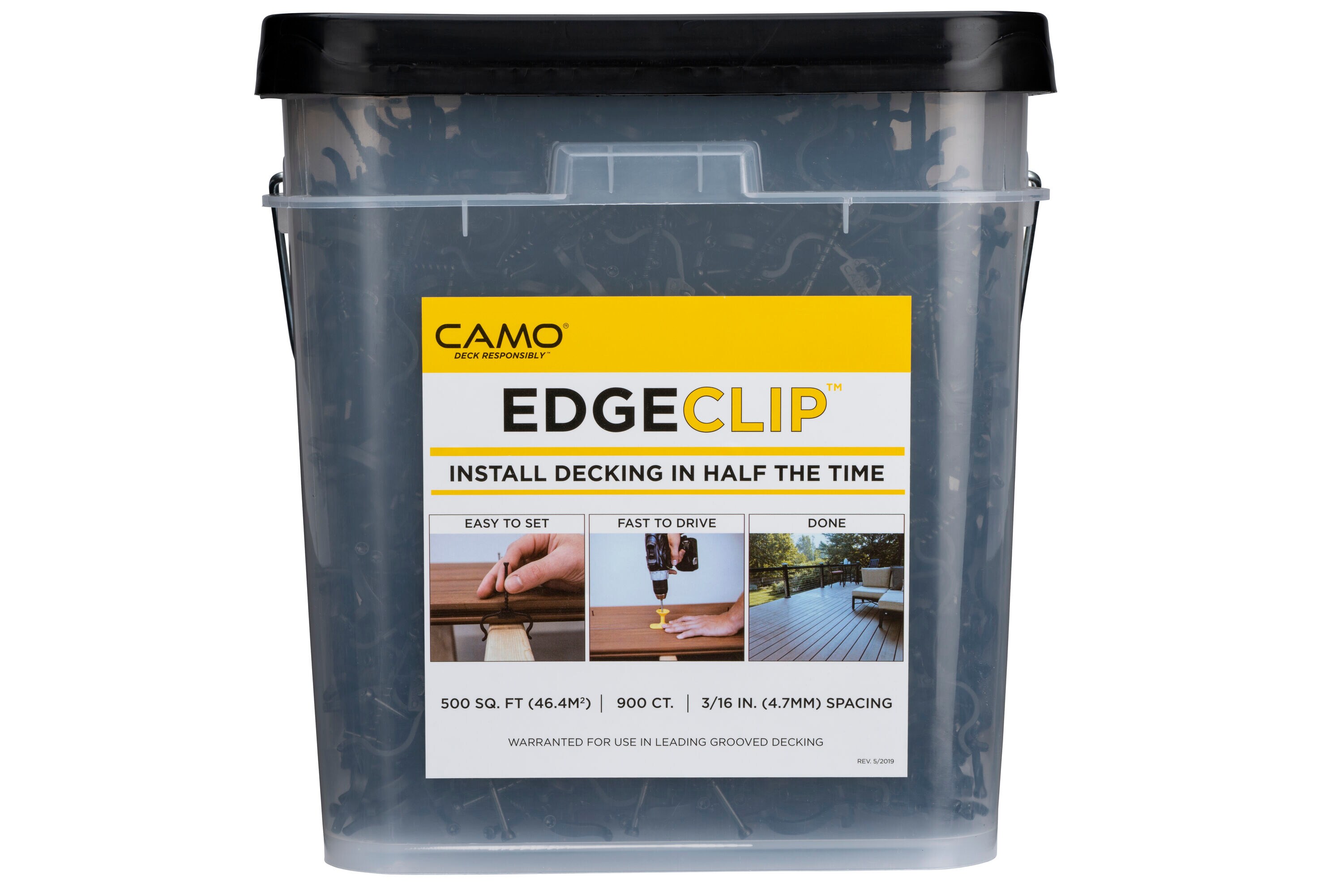 EDGEXMETAL® Clips - CAMO Fasteners