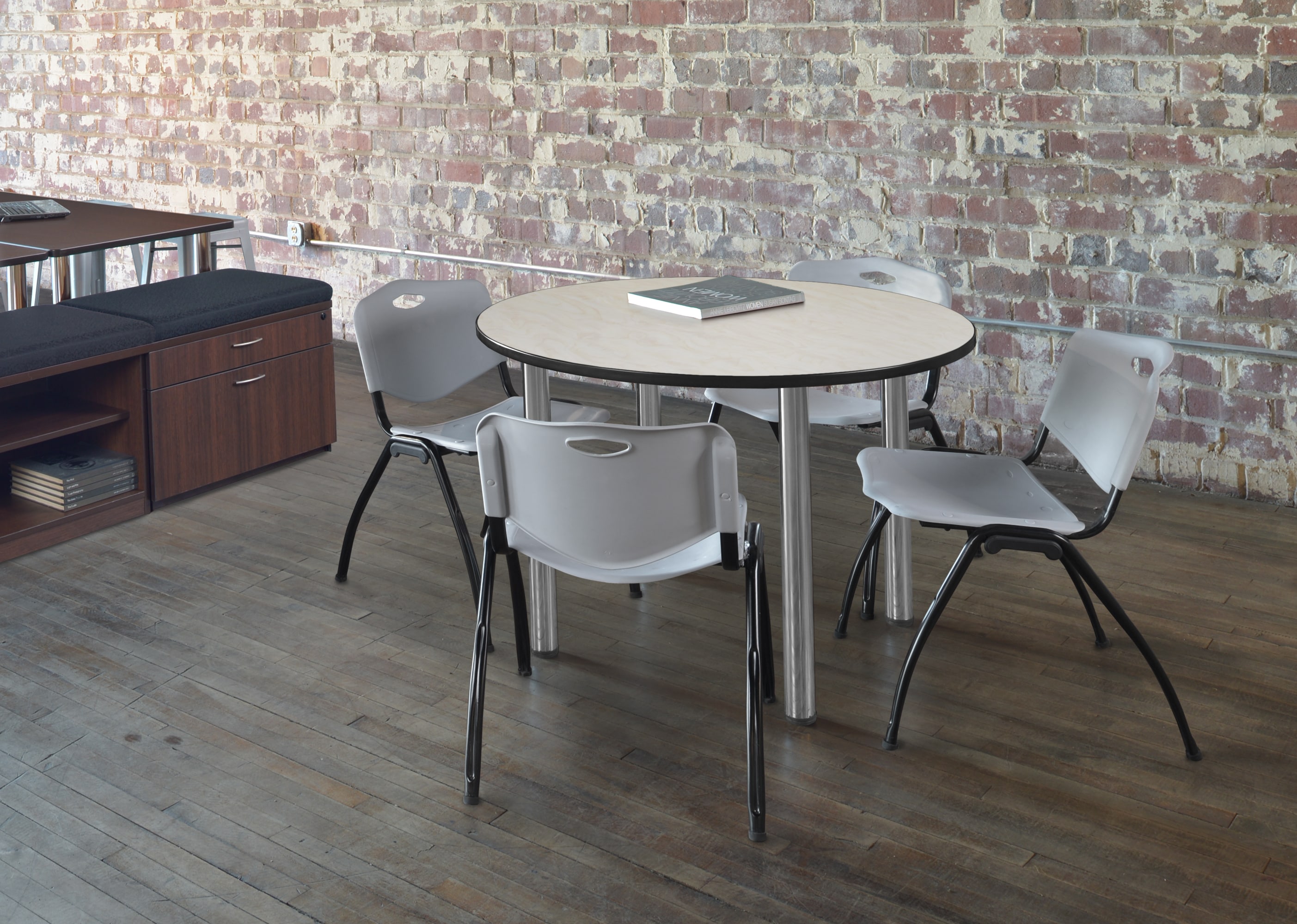 Regency TB48RNDPLBPCM47GY Office-Tables - View #7