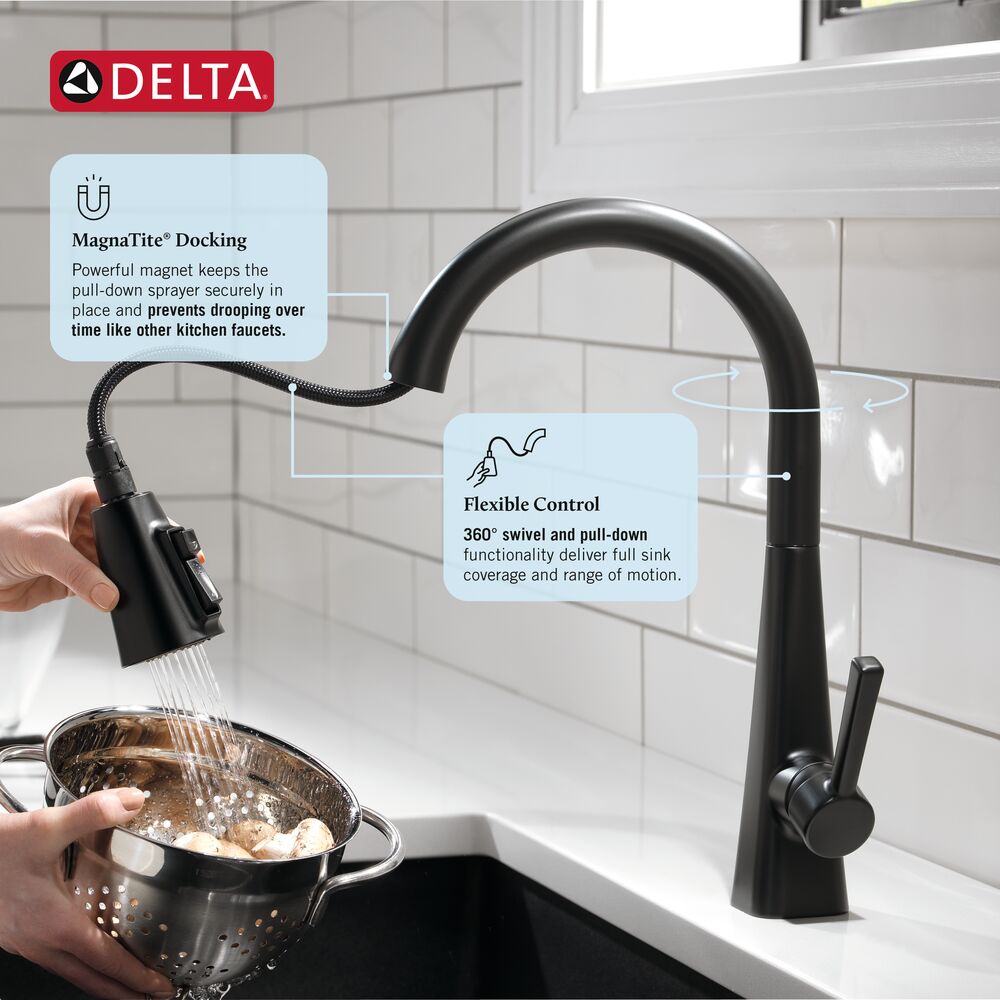 Delta 19802Z-BL-DST Kitchen-Faucets - View #8