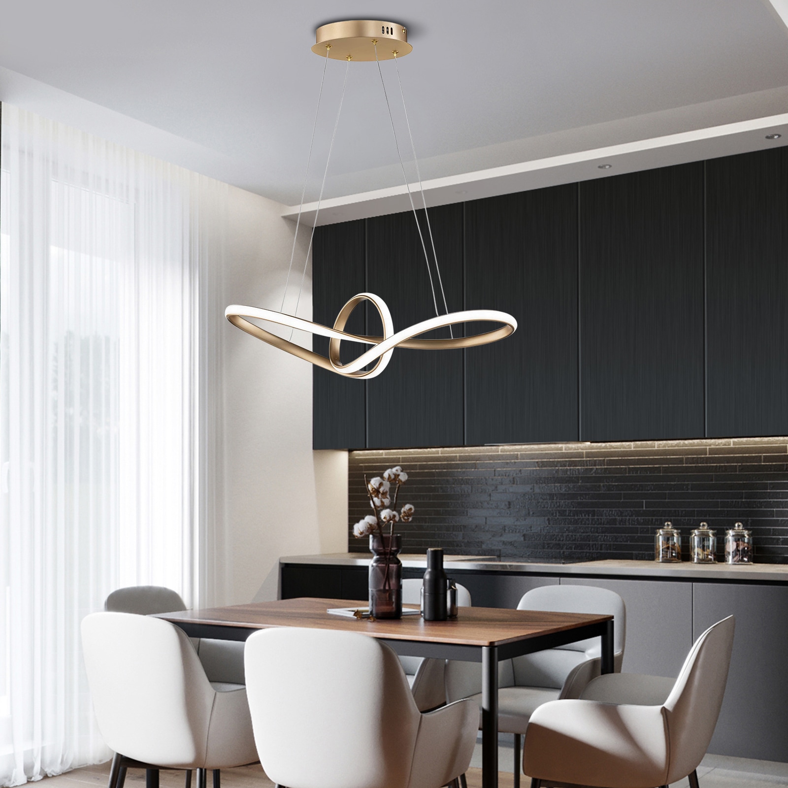 Oukaning HG-HCXLST-4357 Pendant-Lights - View #3