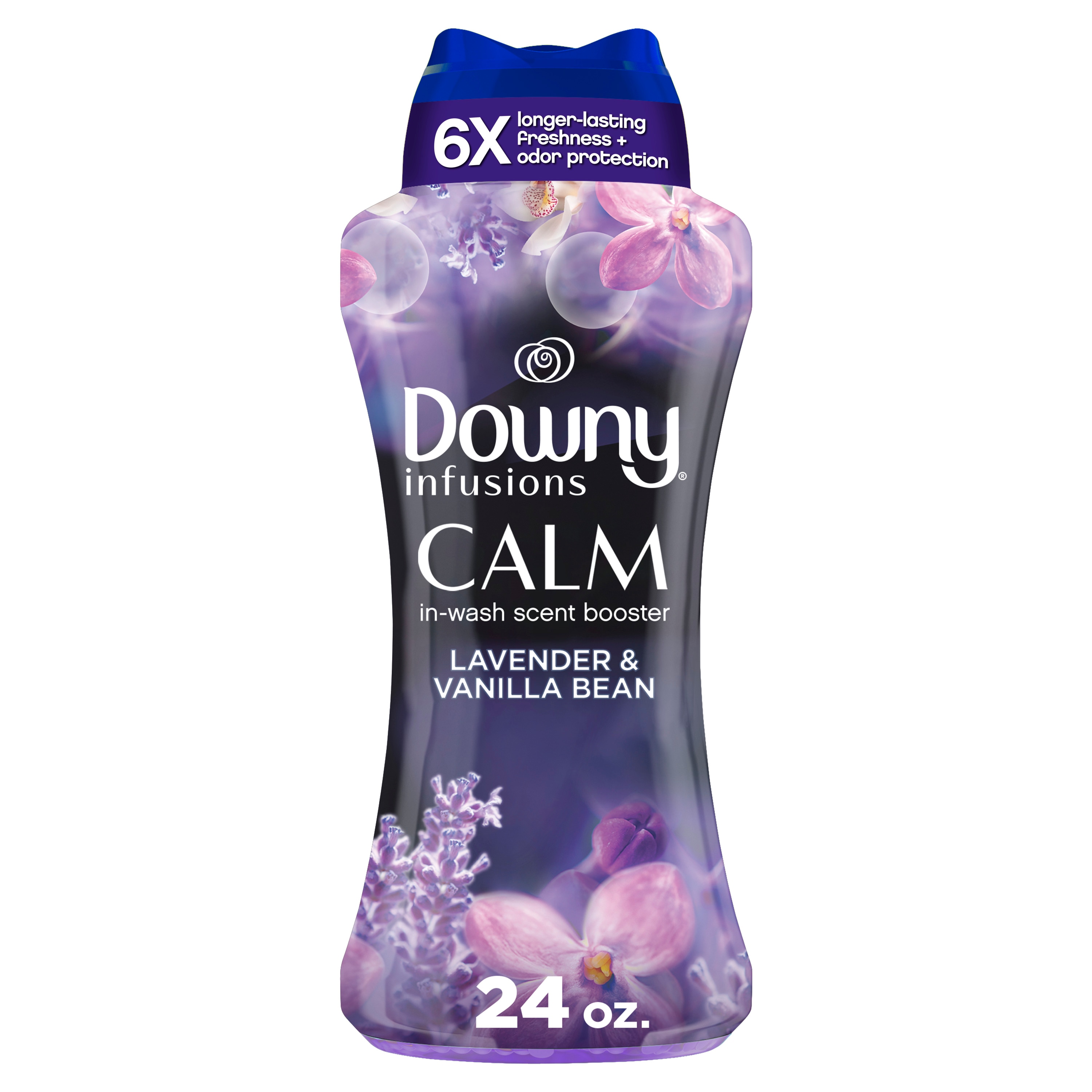 Downy 3077208767 Infusions CALM Beads Lavender and Vanilla Bean Scent Booster 24-oz