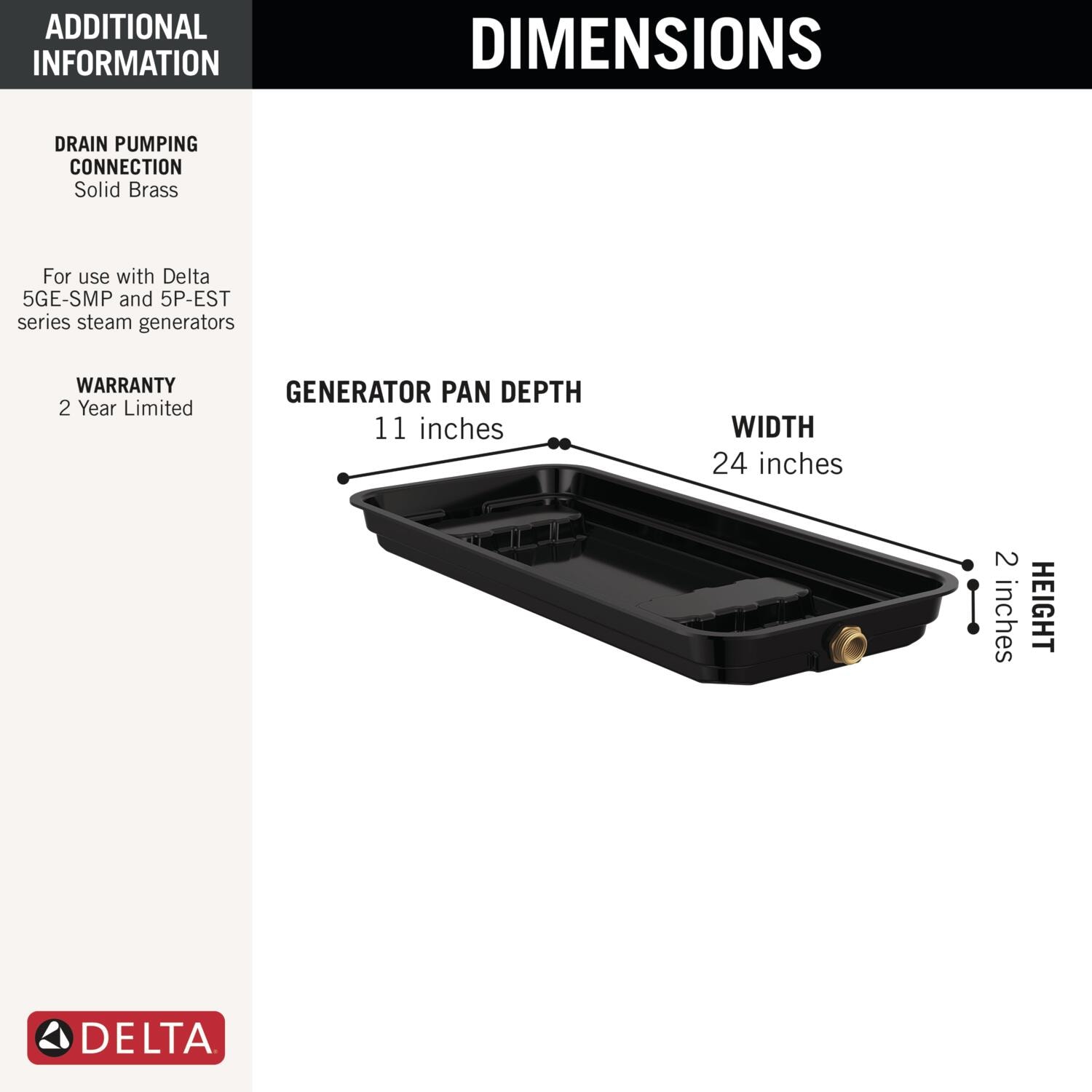 Delta 5GA-PAN Steam-Showers - View #2