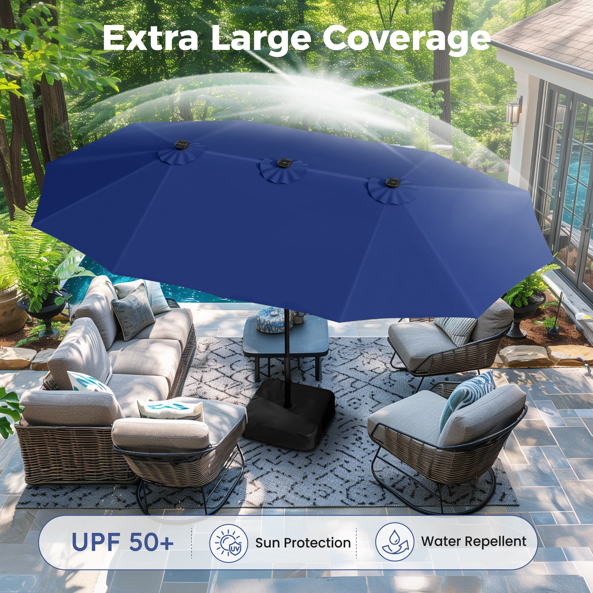 Sunshine Valley E02GM018-BL Umbrellas-2 - View #5