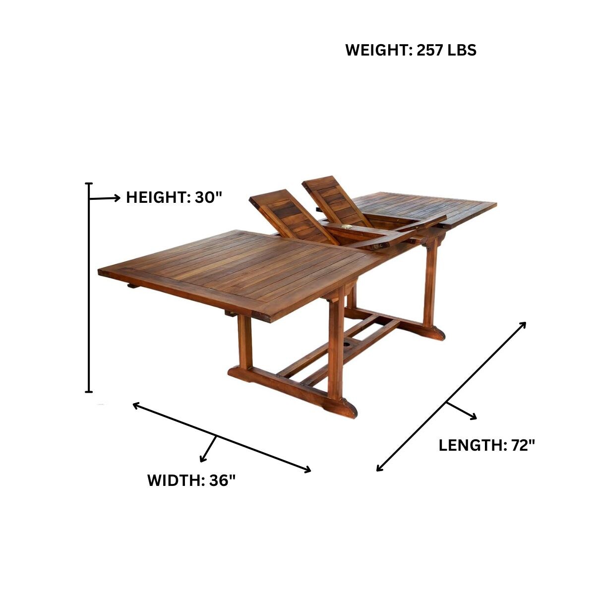 All Things Cedar TE90-24-R Patio-Dining-Sets - View #2