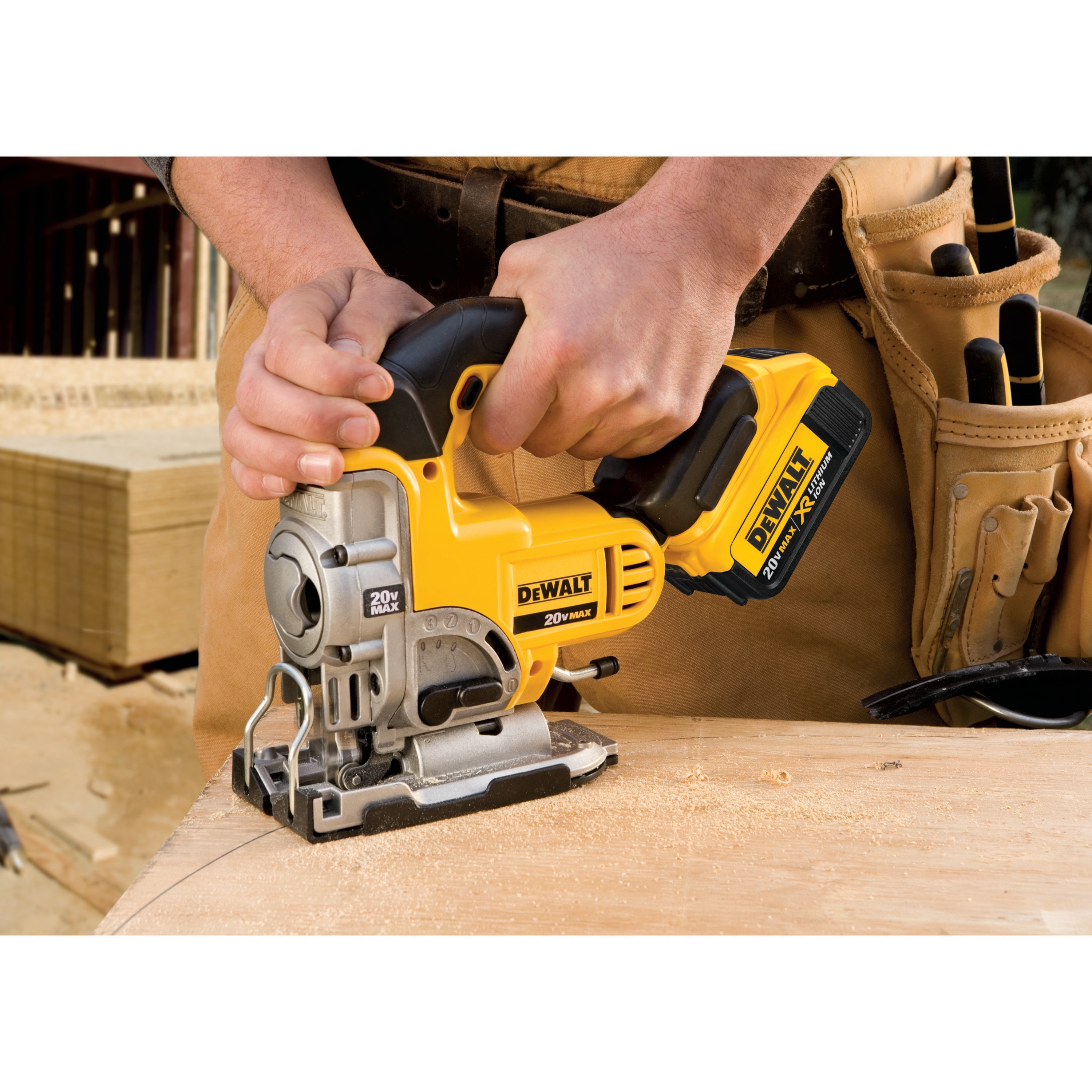 vlinder Tijdens ~ component DEWALT 20-Volt Max Variable Speed Keyless Cordless Jigsaw (Tool Only) in  the Jigsaws department at Lowes.com
