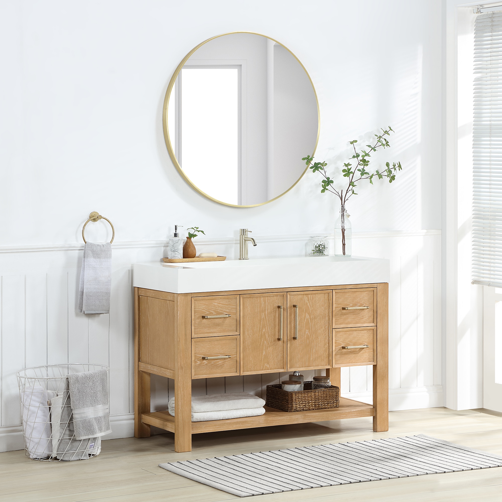 Vinnova 707148-WA-WH Bath-Vanity-Combo - View #5