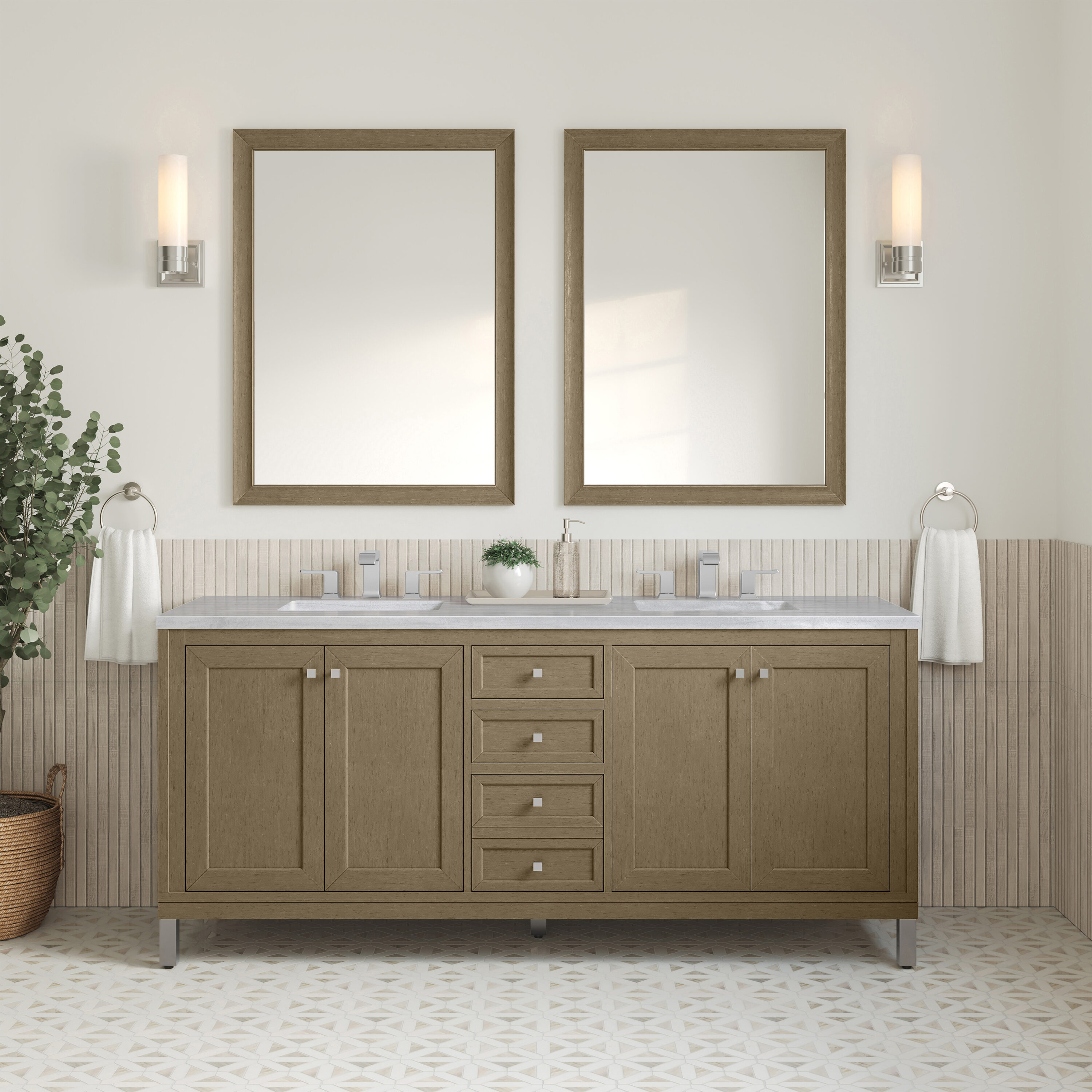 James Martin Vanities 503-V72-WLW-3AF Bath-Vanity-Combo - View #5