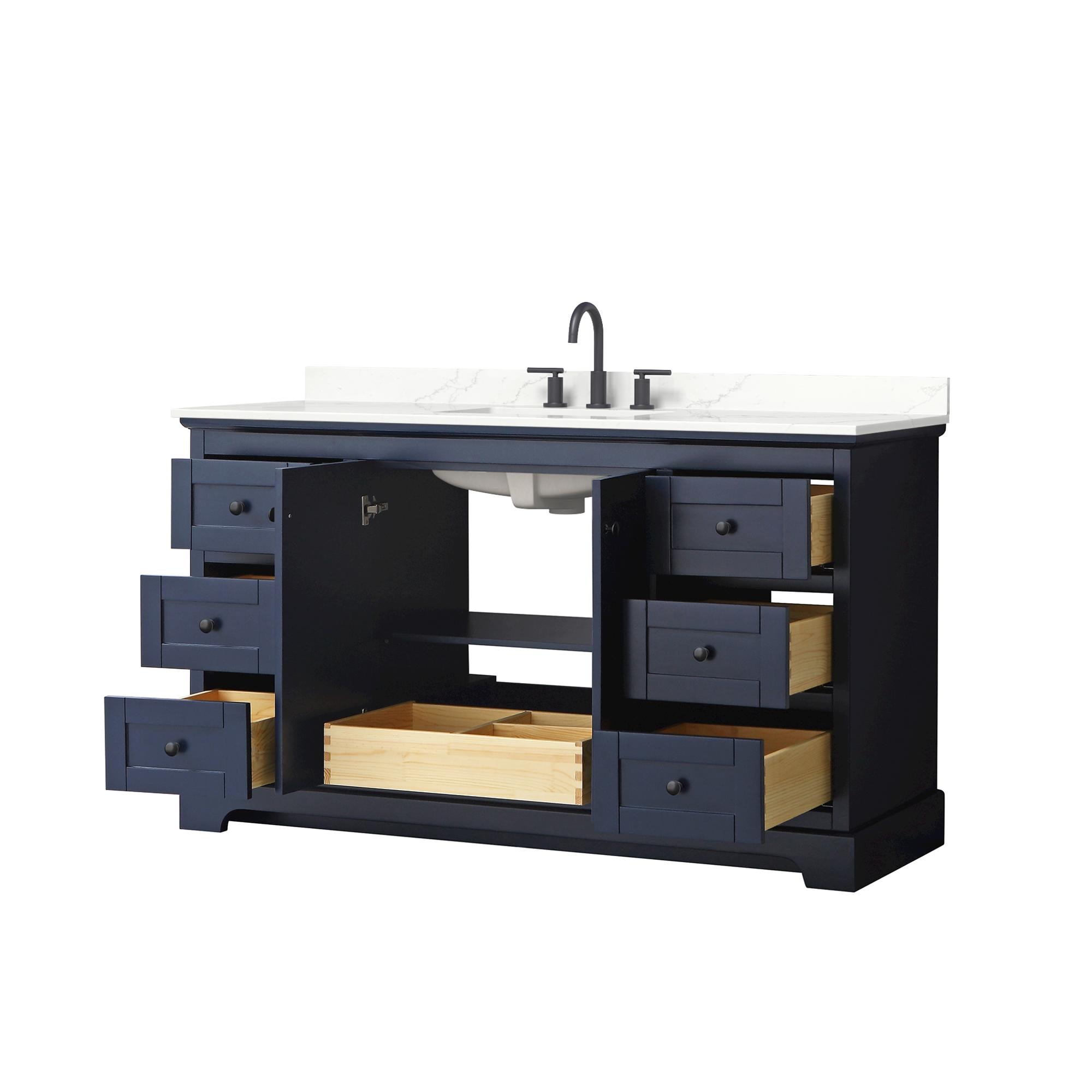 Wyndham Collection WCV232360SBBGTUS3MXX Bath-Vanity-Combo - View #3