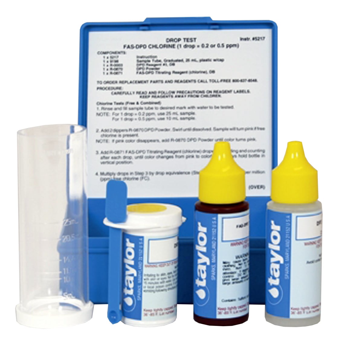 Taylor Test Kit in the Pool Test Strips department at Lowes.com