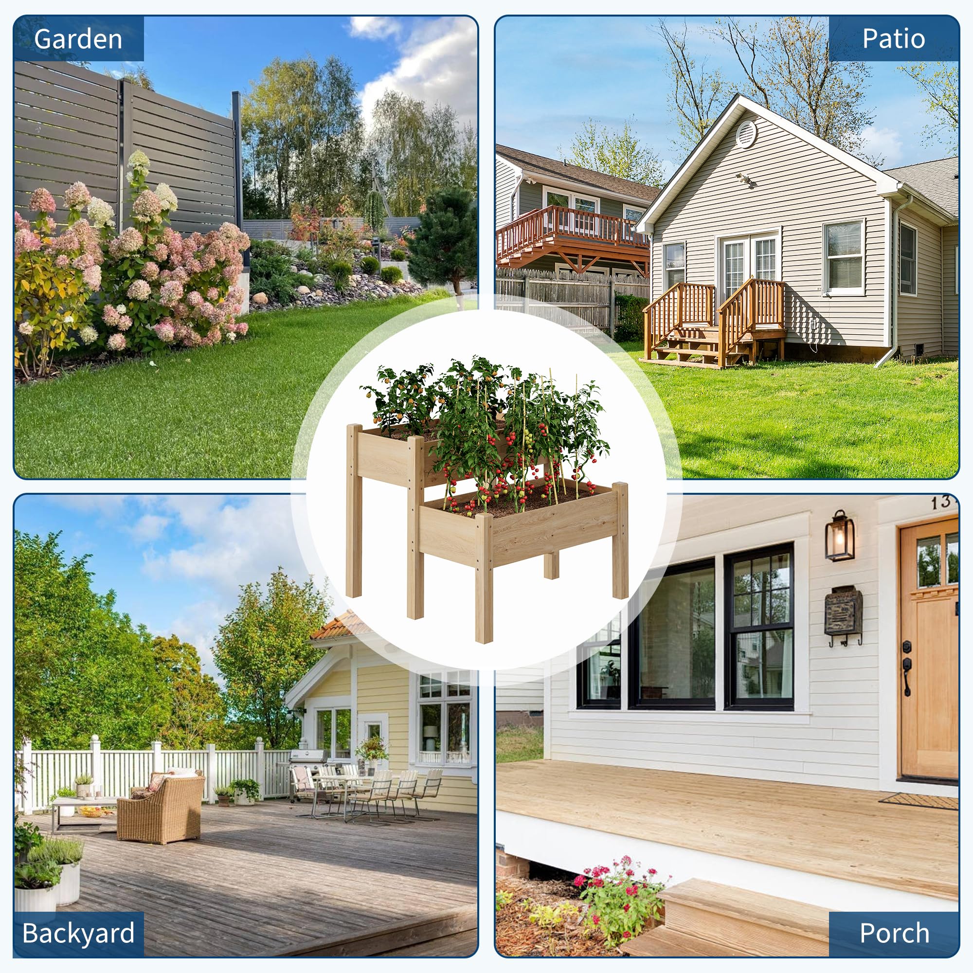 GarveeLife JJJ87-JJ1100 Raised-Planter-Boxes - View #7