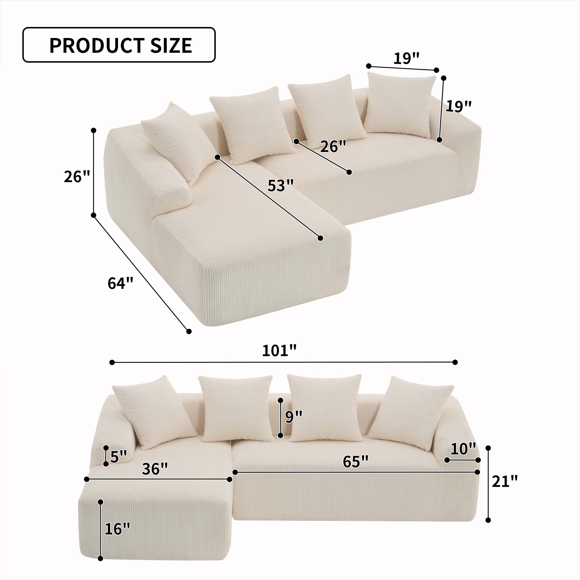 nicesure LF1S00011 Sofas-Loveseats - View #12