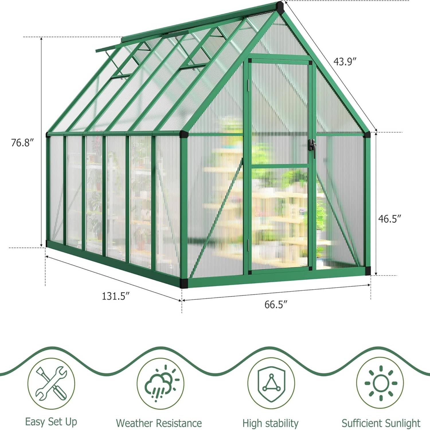 Garvee HQSYTLYF1182 greenhouses - View #6