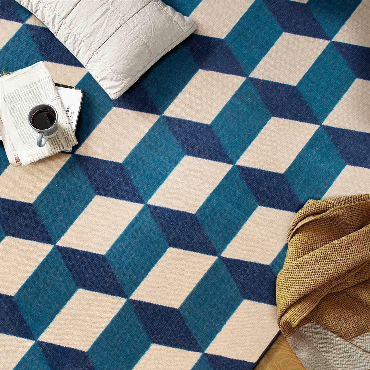 World Rug Gallery 9016BLUE8X10 rugs - View #9