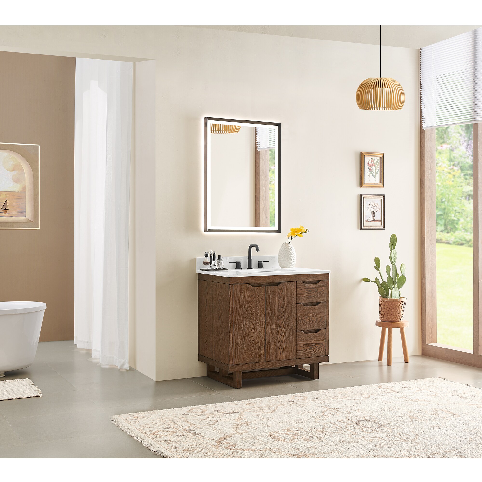 Altair 573036-BK-GW Bath-Vanity-Combo - View #15