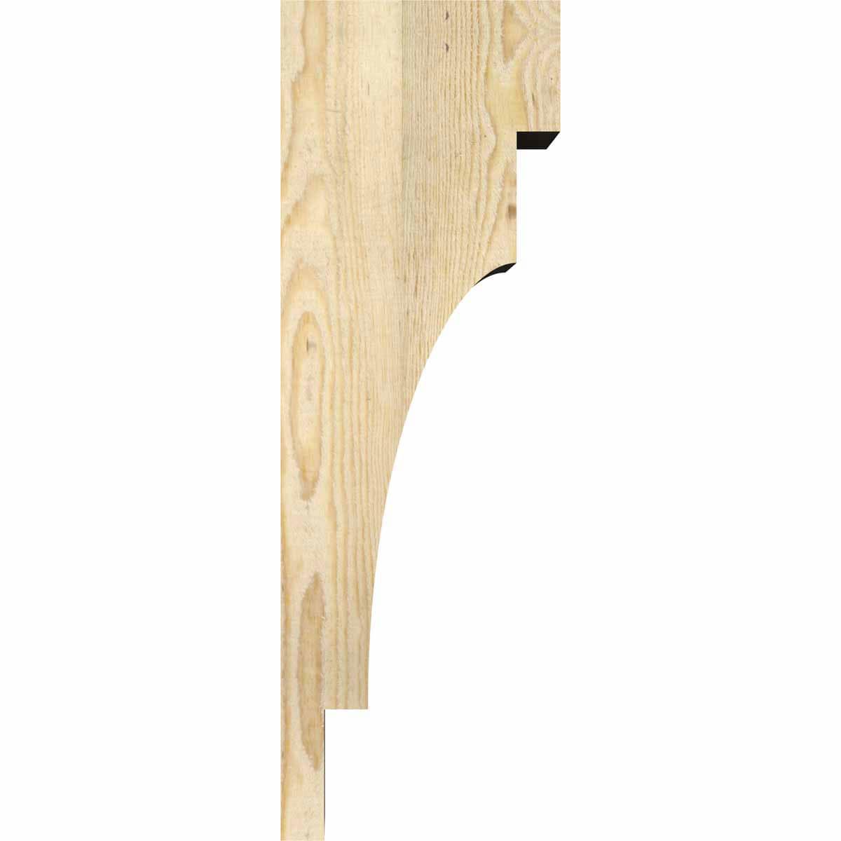 Ekena Millwork COR06X08X24MED00RDF corbels - View #3