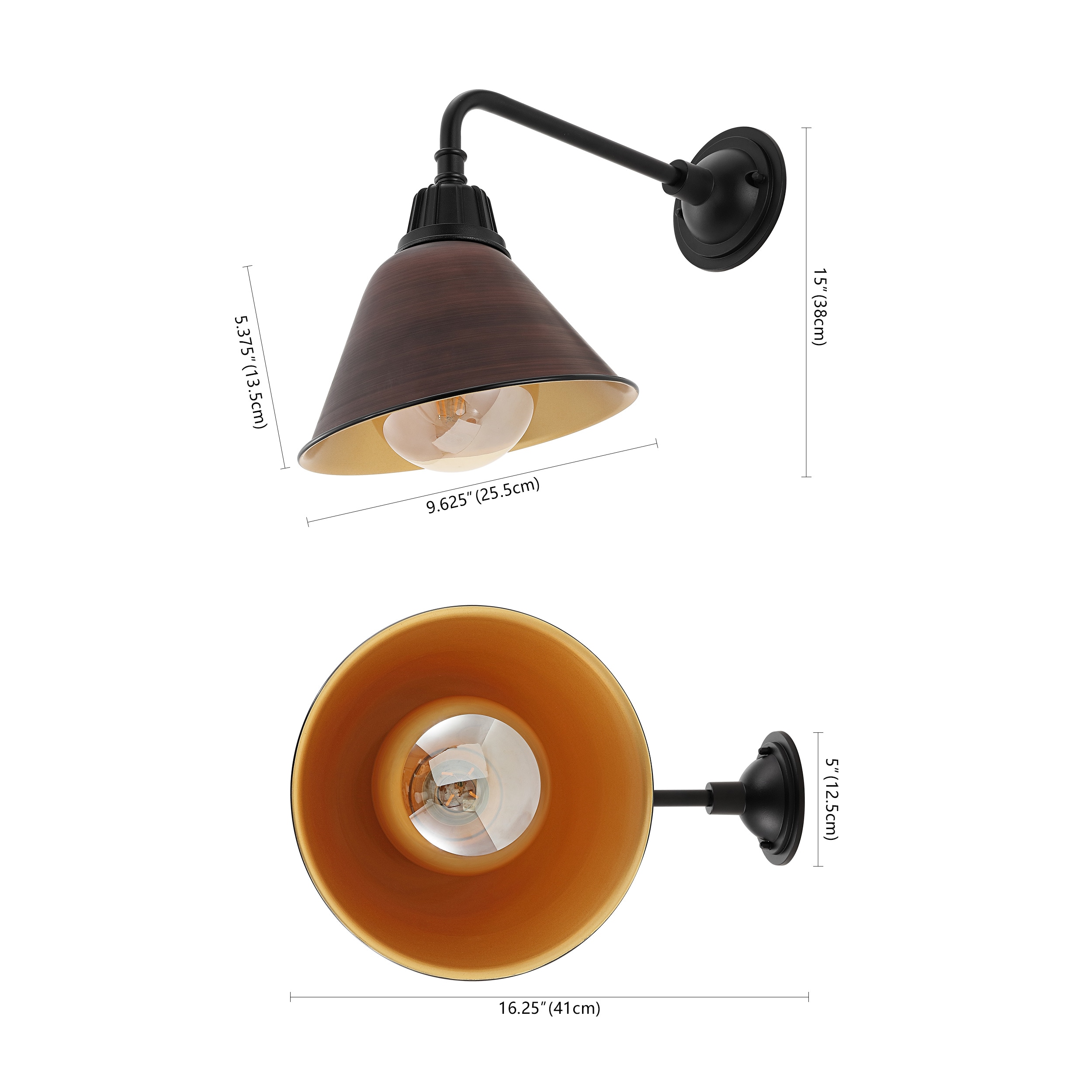 JONATHAN  Y JYL7612G Outdoor-Wall-Lighting - View #4