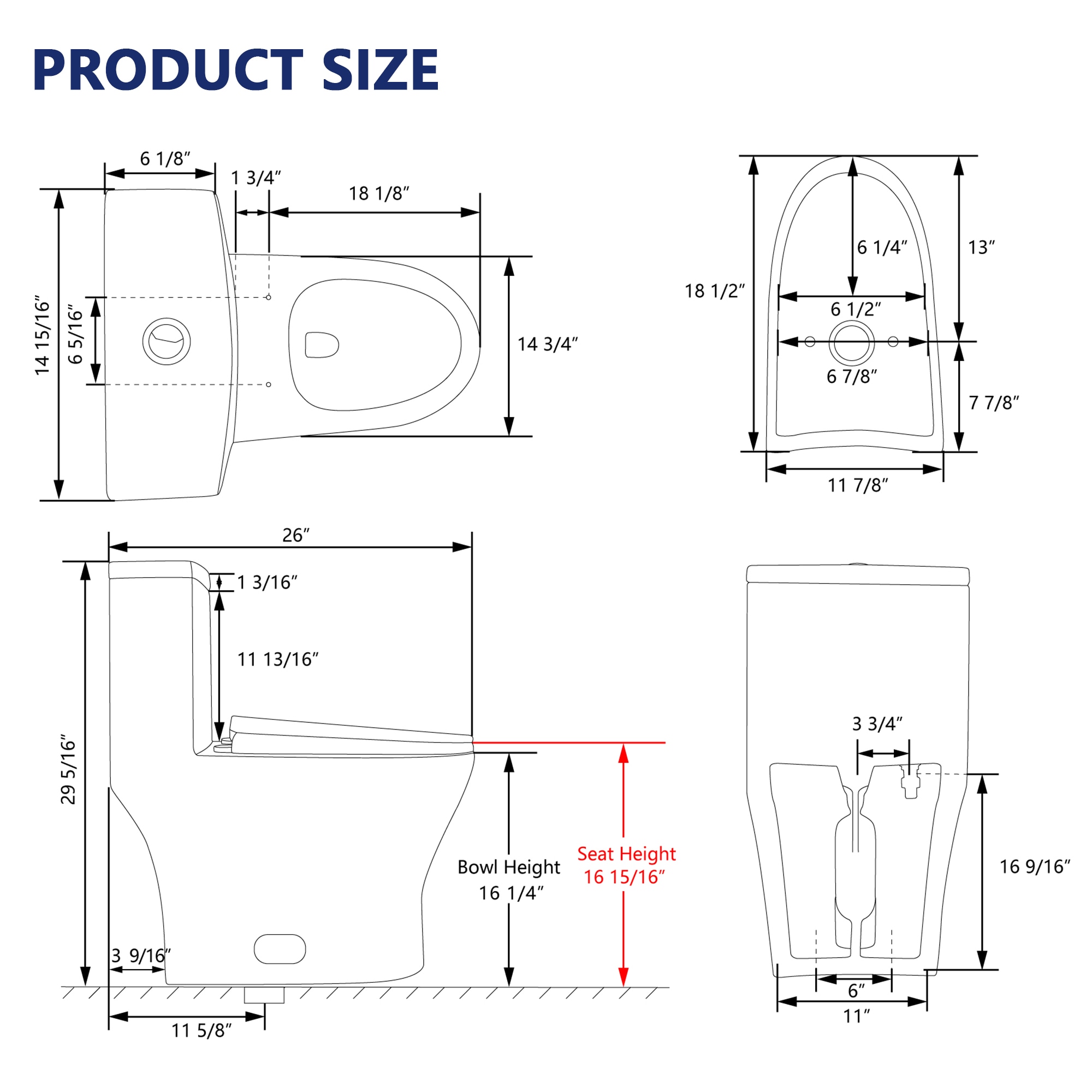 DeerValley DV-1F0073 toilets - View #3