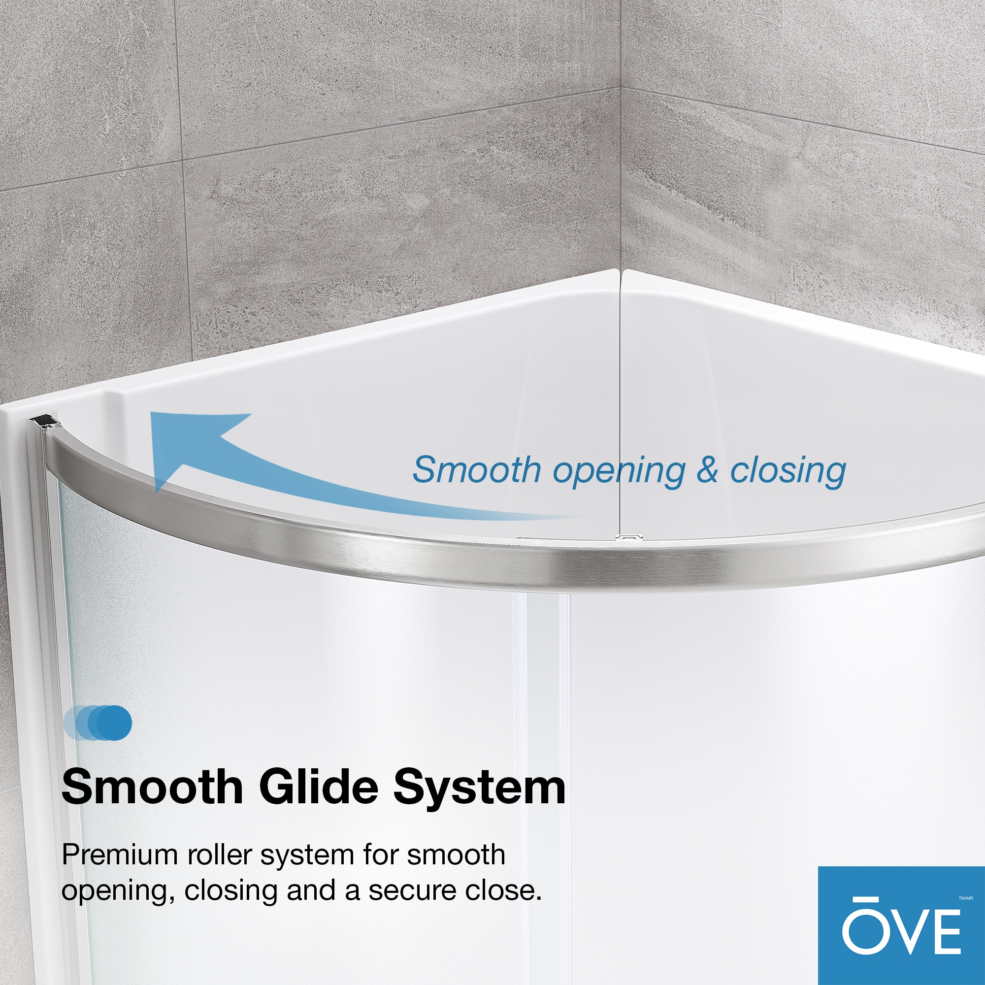 OVE Decors 15SKA-BREF36-SAT Alcove-Shower-Kit - View #15