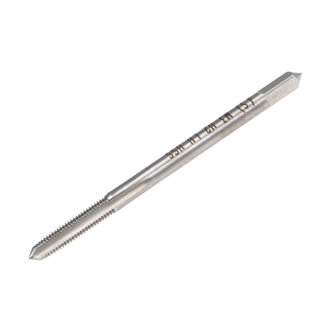 Unique Bargains Metric Machine Tap Left Hand M3 Thread 0.5 Pitch H2 Accuracy 3 Flutes High Speed Steel Screw Thread Taps Tapping Tool #S26031100UX4531