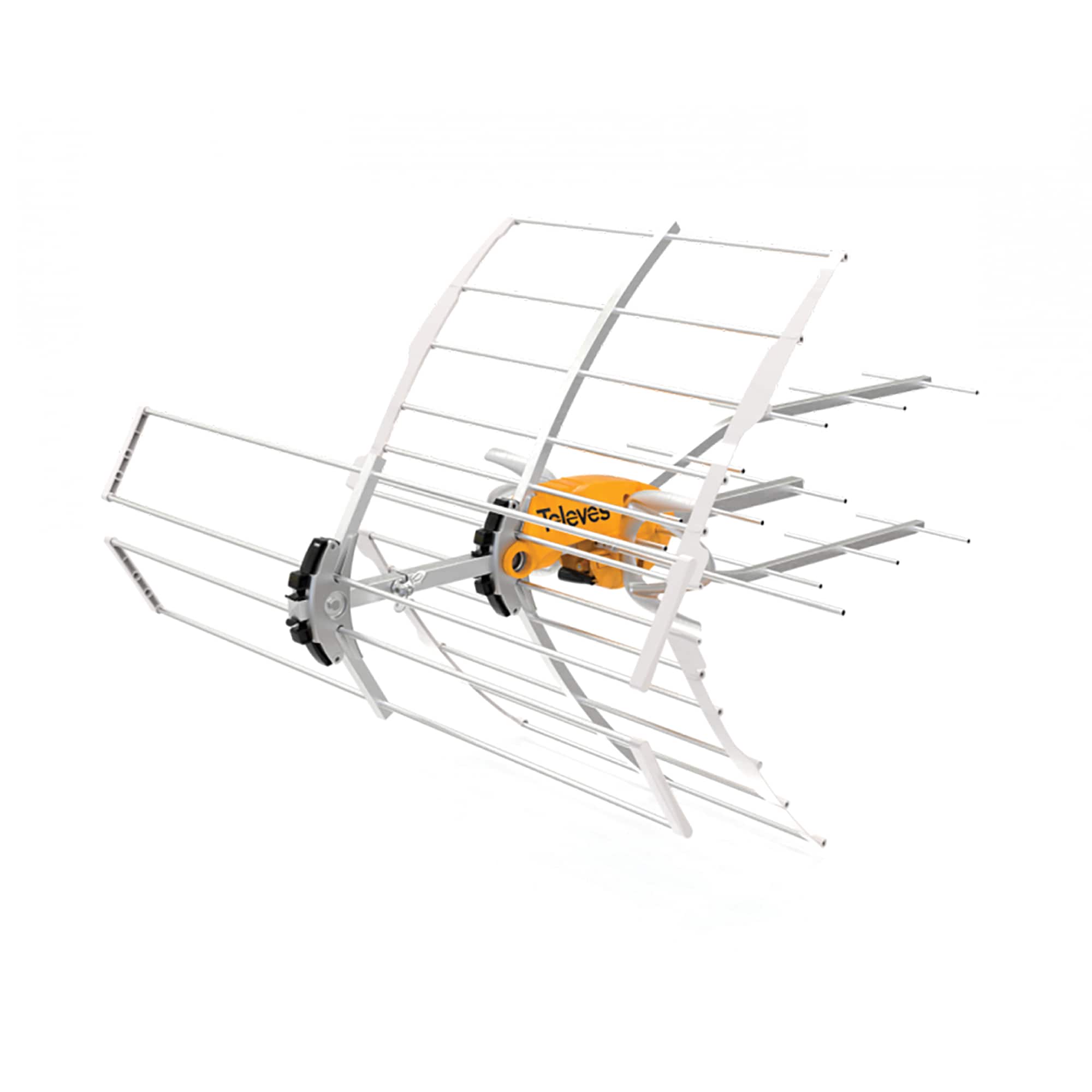 Televes TLVS148883 Ellipse Mix Surface mount Directional Outdoor HD UHF VHF TV Antenna