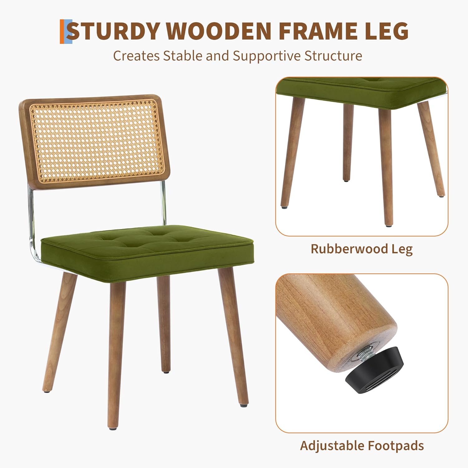 Qeetex PHK-34594FUW-HNN Dining-Chairs - View #2