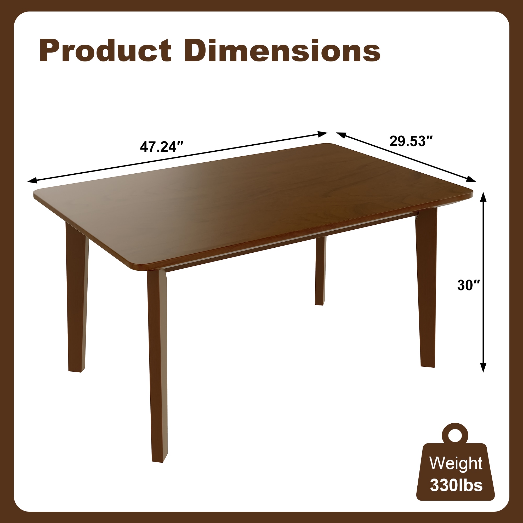 GDFStudio 367494 Dining-Tables - View #4