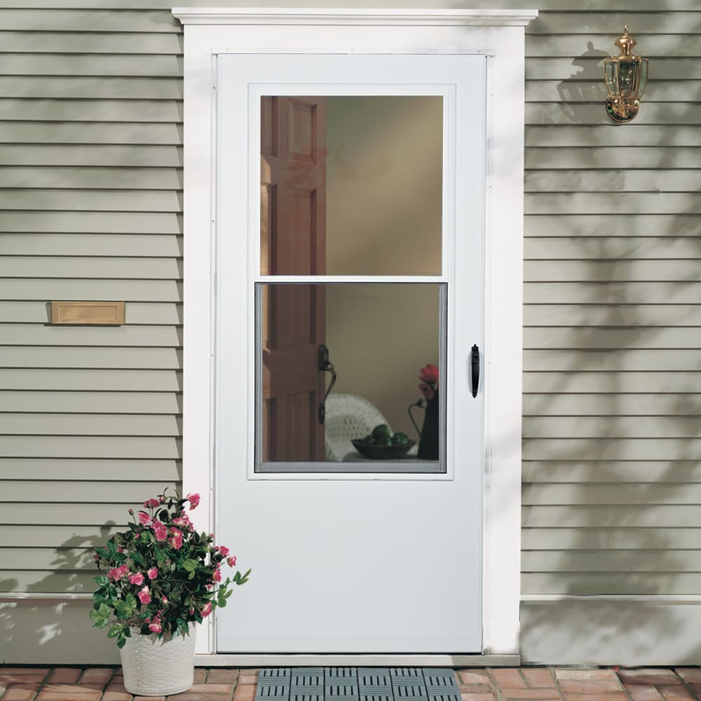 glass front doors at lowes