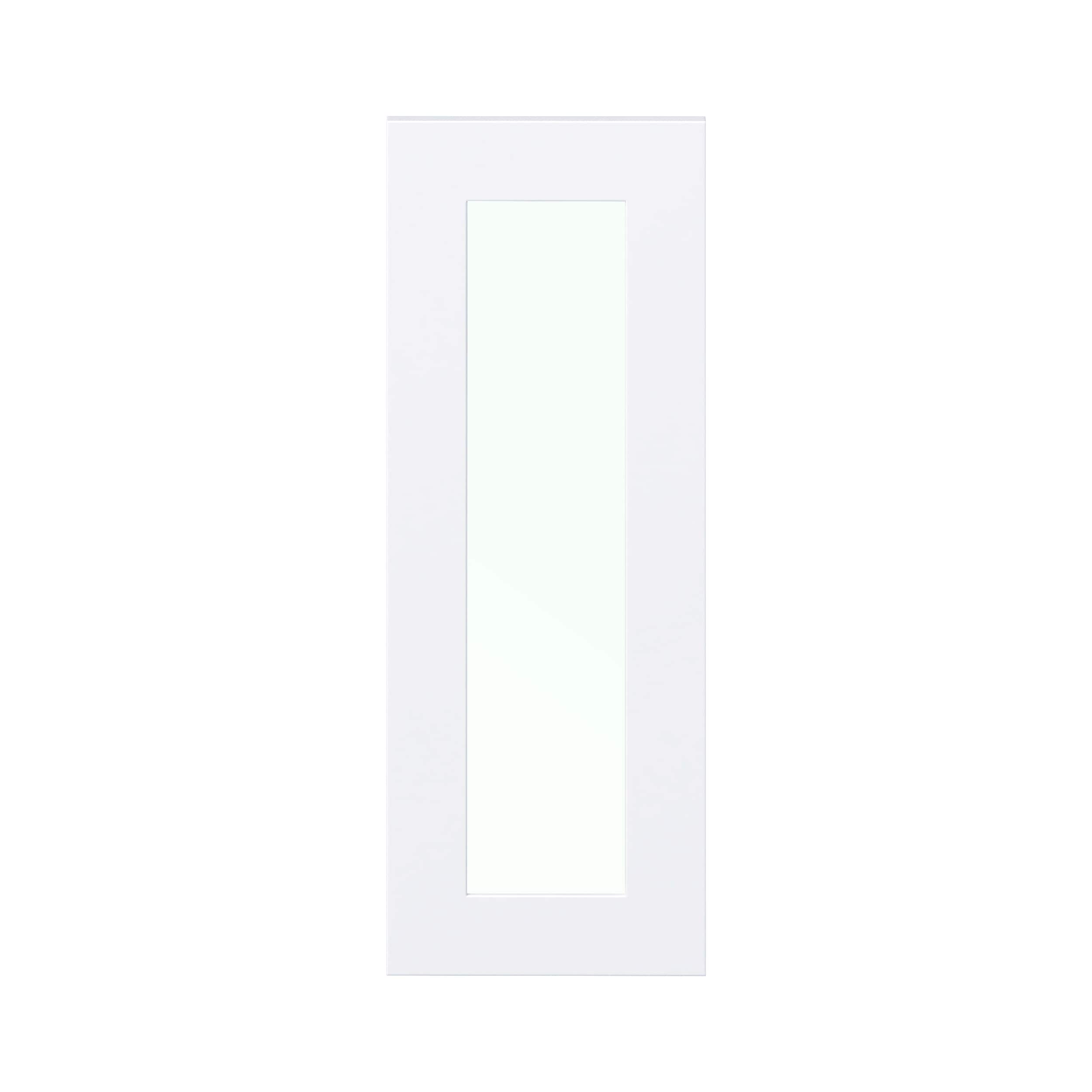 Hugo&Borg DSGDR1335-JO Jolie 13-in W x 35-in H Warm White Shaker Wall cabinet door (Fits 15-in wall box )