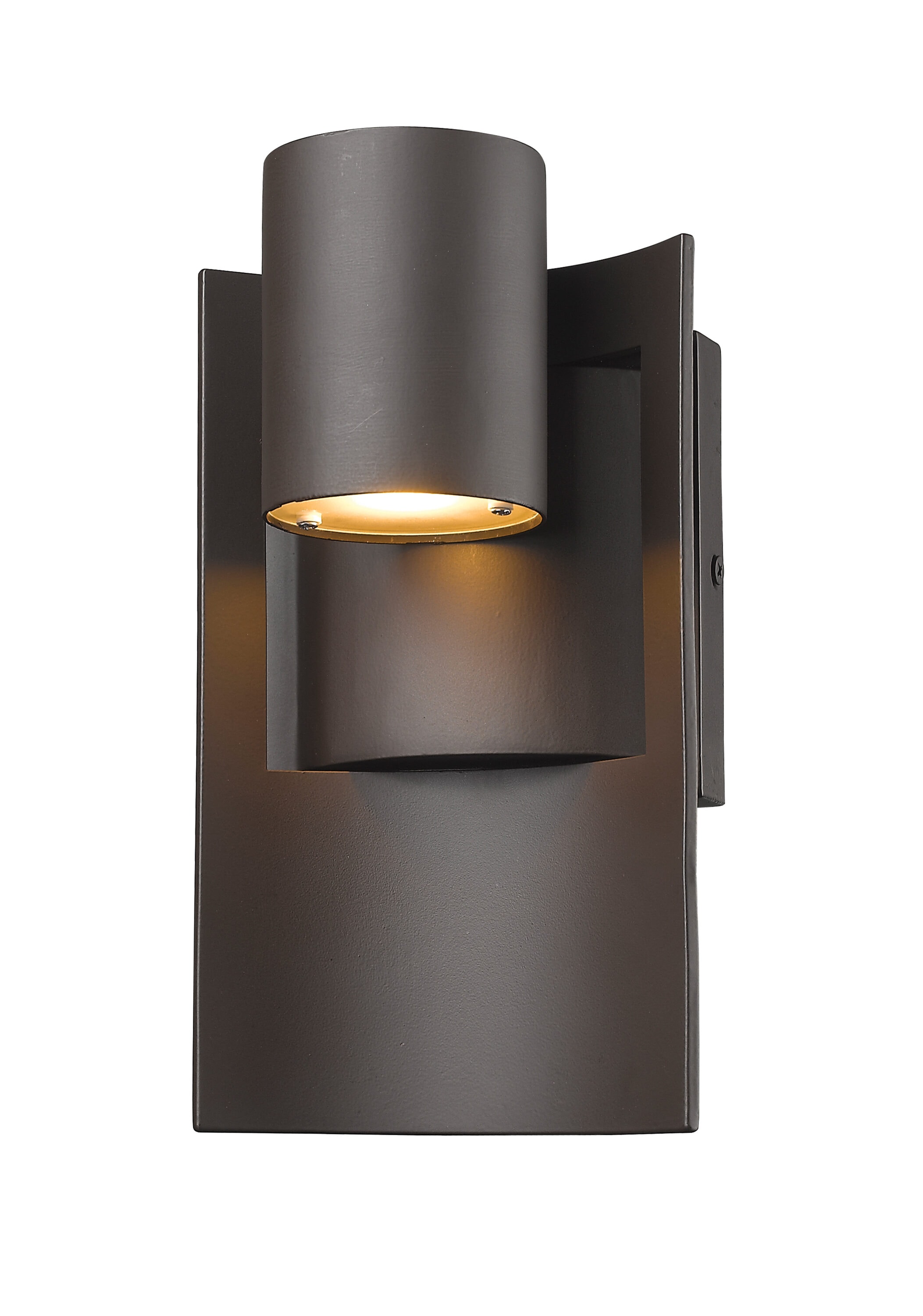 Z-Lite 559S-DBZ-LED Amador 9.63-in H Matte Bronze Hardwired Integrated LED Outdoor Wall Light