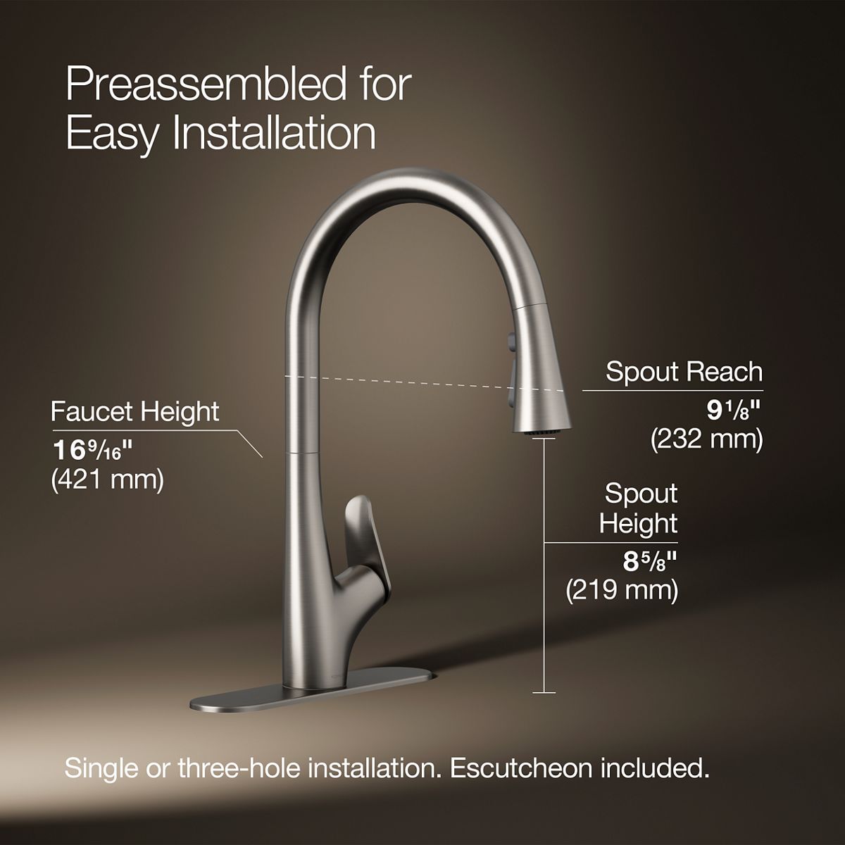 KOHLER R31548-VS Kitchen-Faucets - View #3