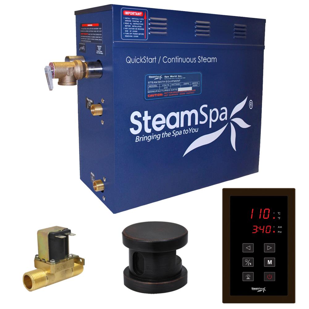 SteamSpa OAT900OB-A Oasis 9000-Watt Oil Rubbed Bronze Steam Generator