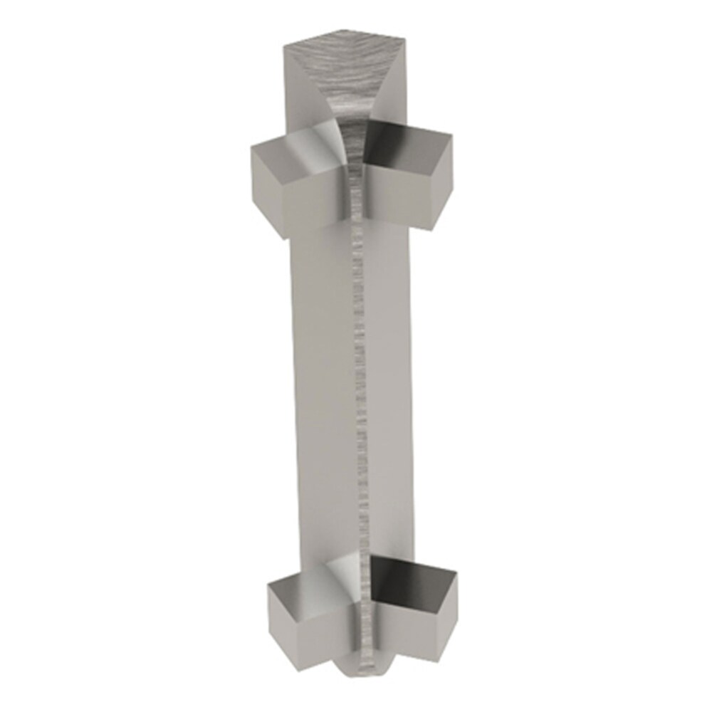 Schluter Systems I135RC125ATGB39 Rondec-CT 0.5-in W x 2.075-in L Brushed nickel anodized aluminum Aluminum Inside corner Tile Edge Trim