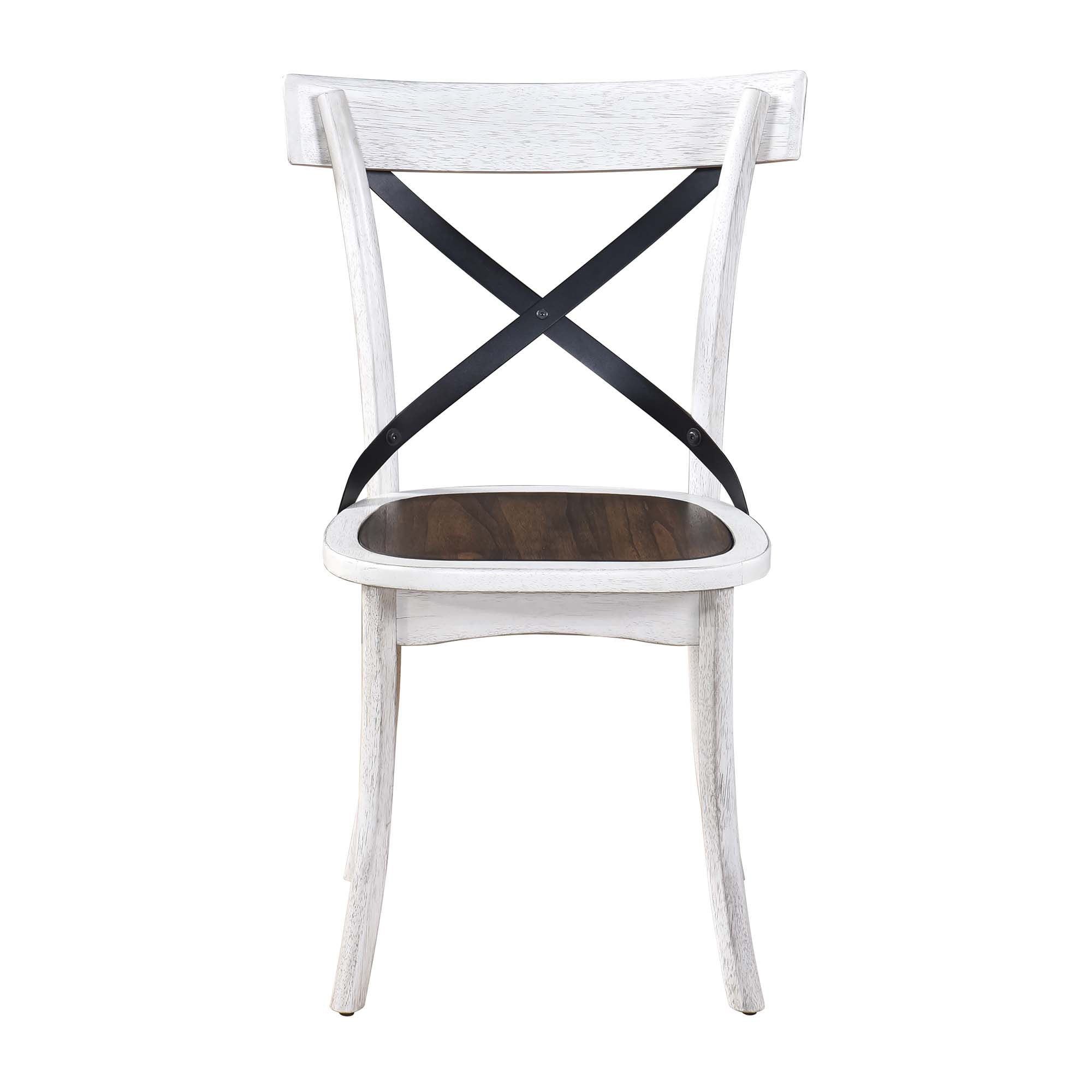 Bybafun YA6100056 2 Modern Ivory Velvet Accent Chair