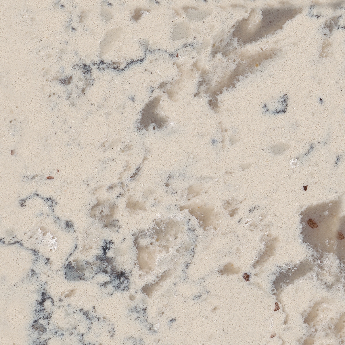 allen + roth Effervesce Quartz Off-white Kitchen Countertop SAMPLE (4-in x  4-in) in the Kitchen Countertop Samples department at