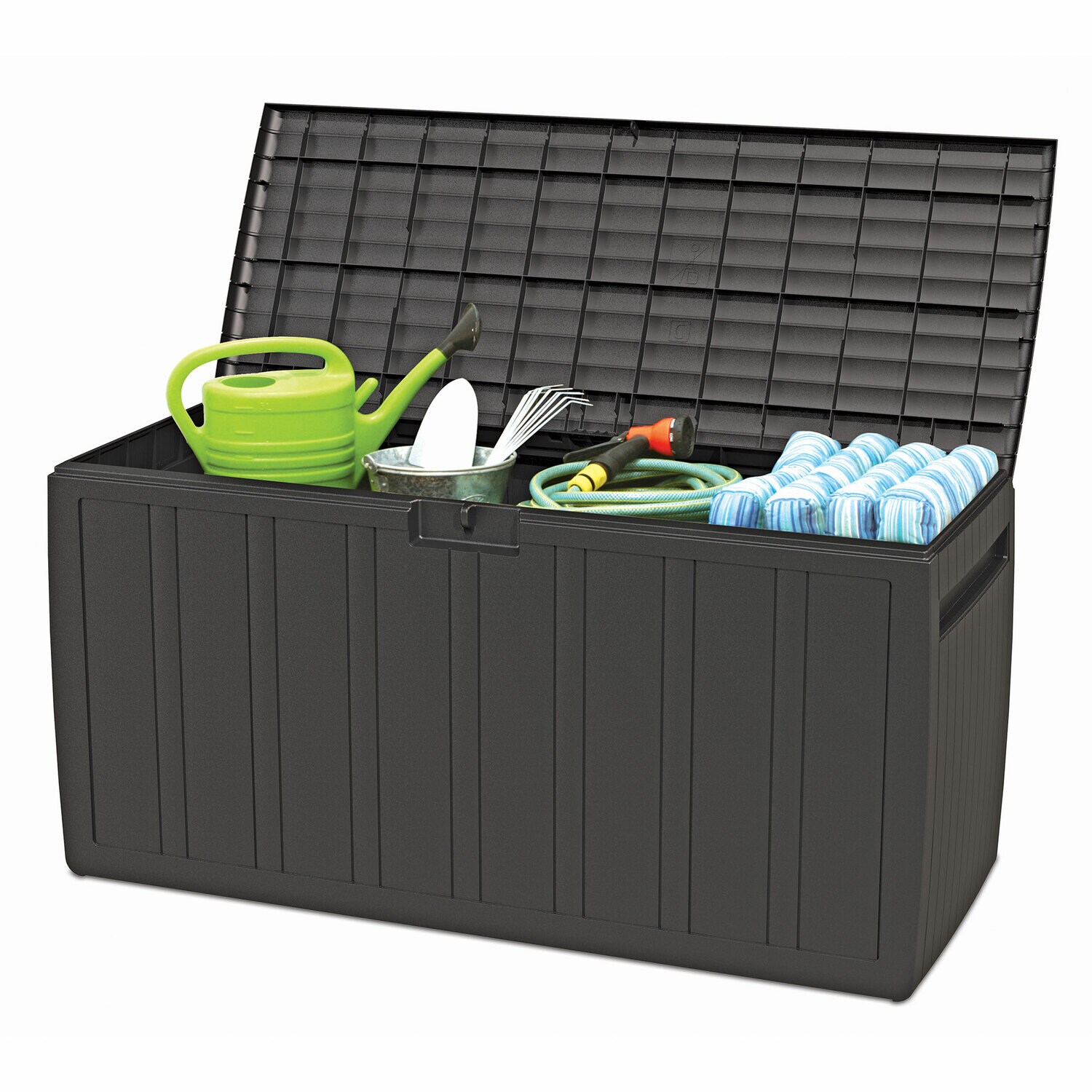 Ram Quality Products 48-in L x 24-in 71-Gallons Gray Plastic Deck Box ...