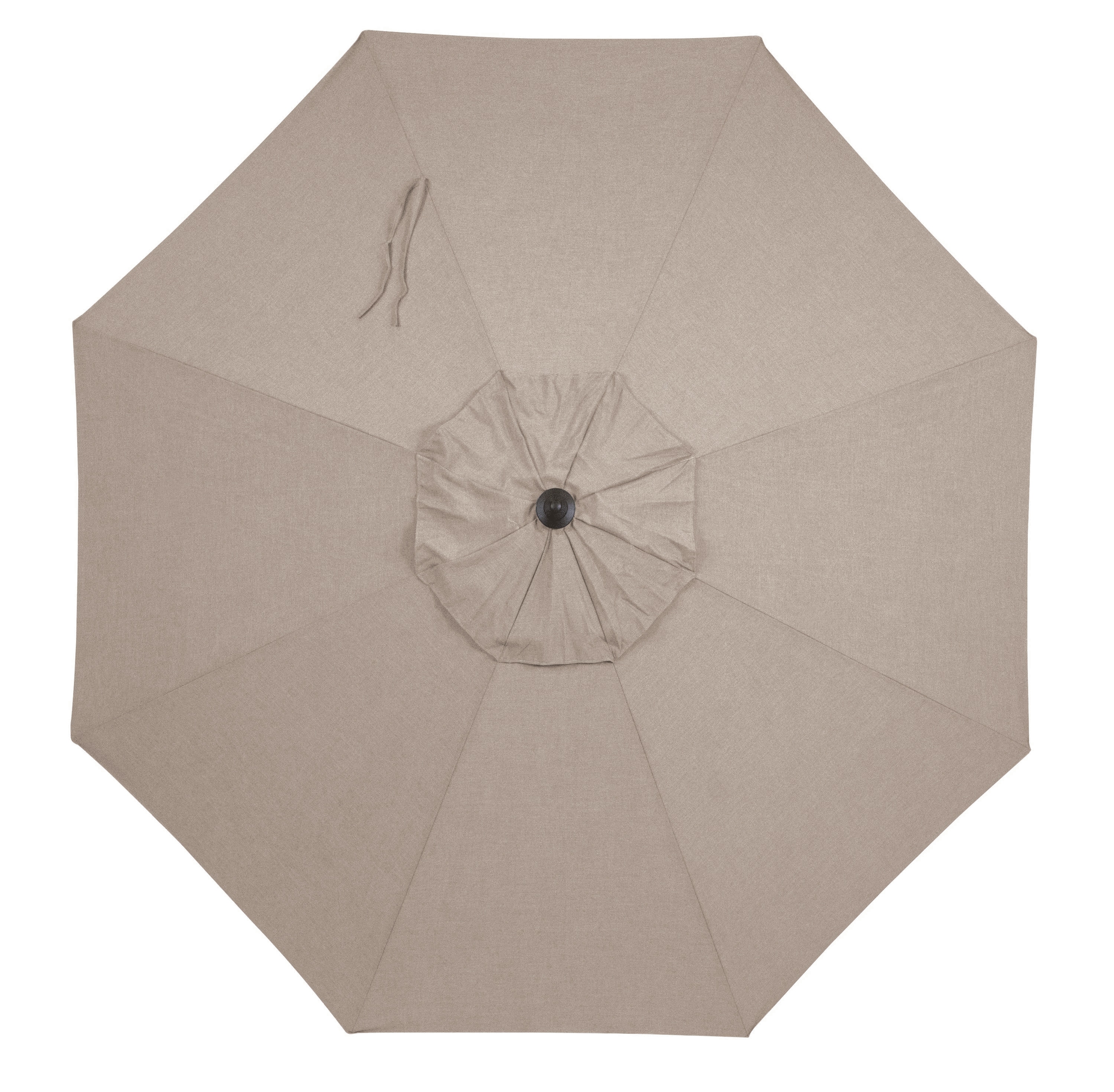 SimplyShade 9-ft Khaki Auto-tilt Market Patio Umbrella at Lowes.com