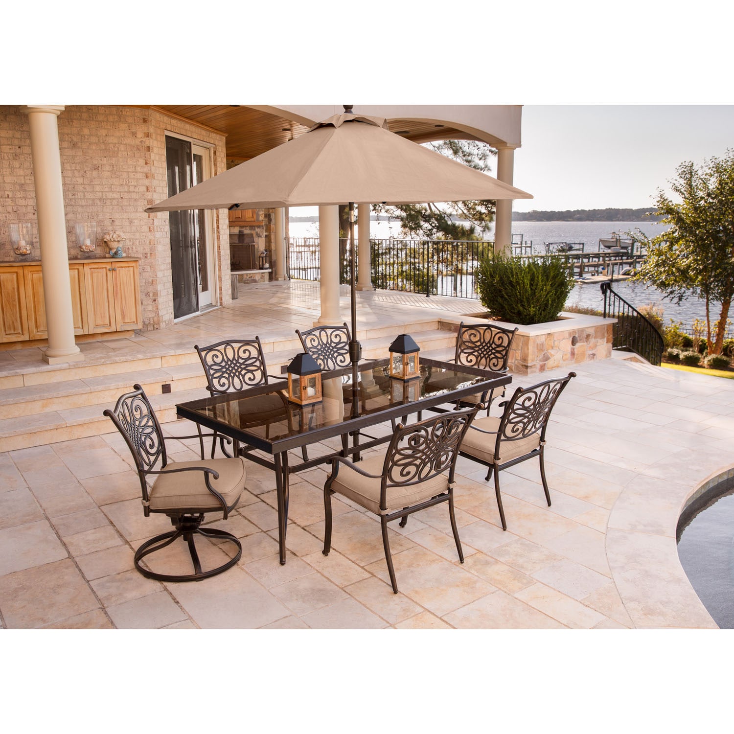 Hanover TRADDN7PCSW2G-SU Patio-Dining-Sets - View #10