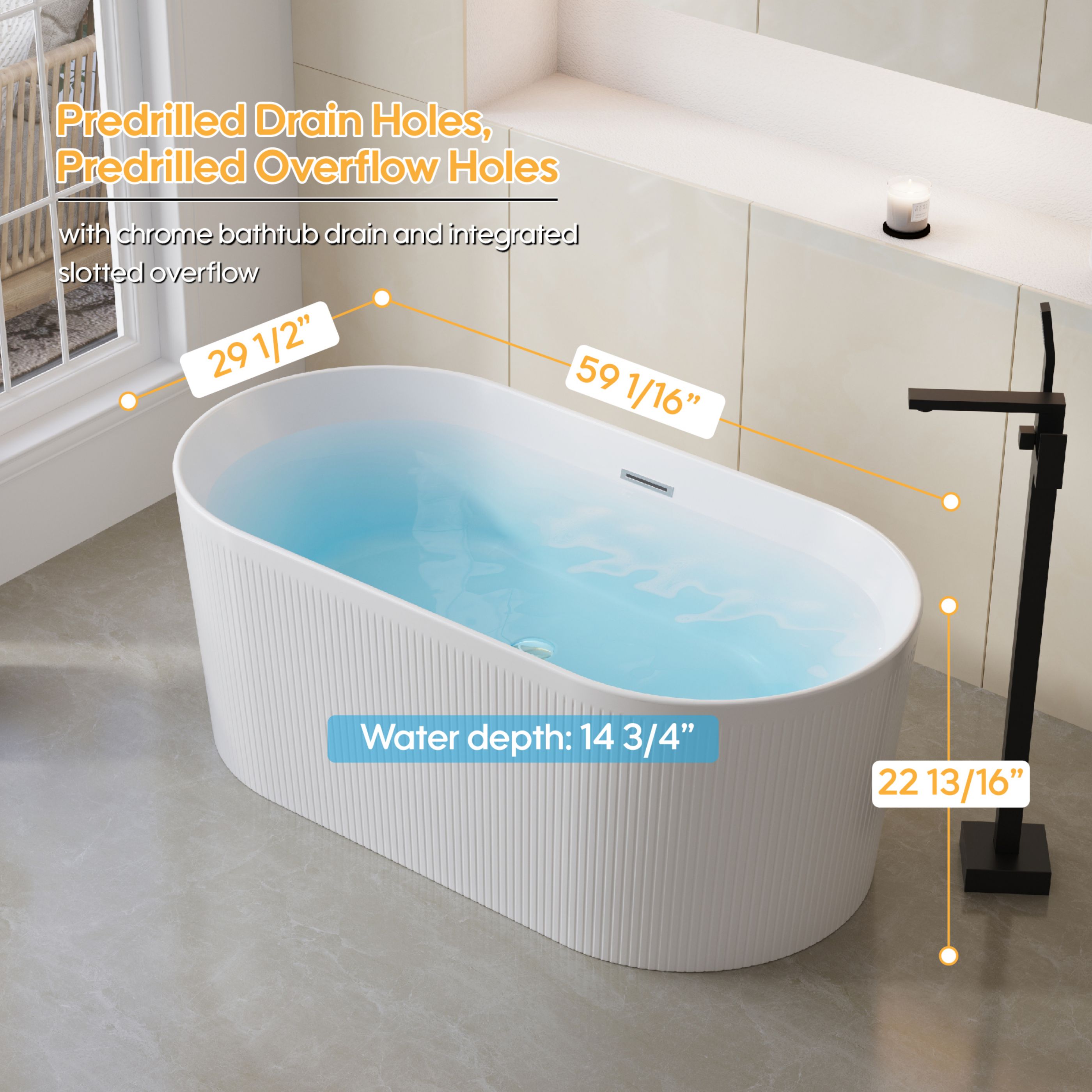 LIVIZA LBTY-VZ59ELE bathtubs - View #6