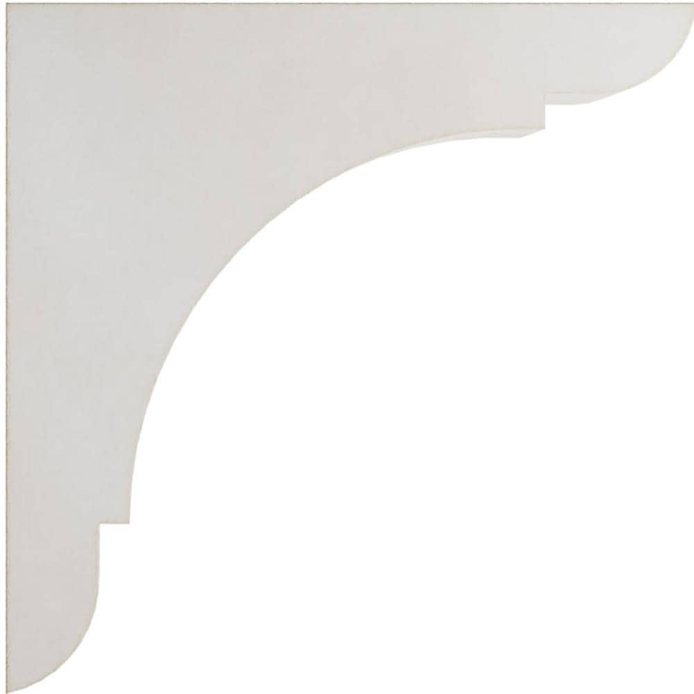 Ekena Millwork BKTWD01X08X08OLWH Exterior-Brackets-Braces - View #3