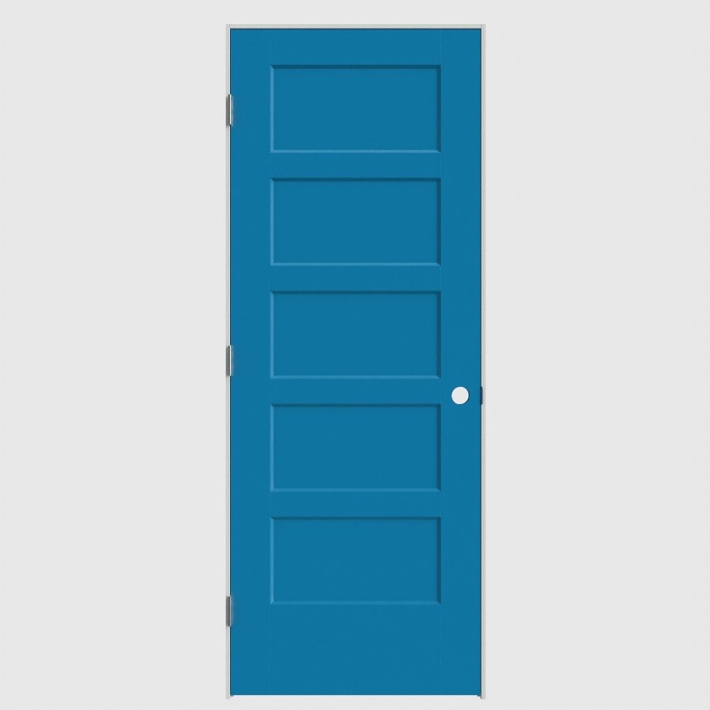 Yellow 5-panel Square Prehung Interior Doors At Lowes.com