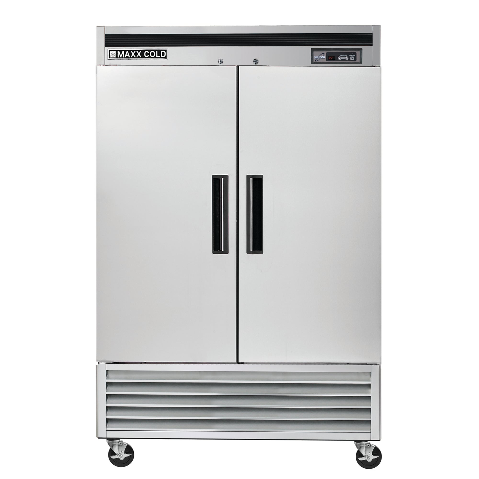 Maxx Cold Triple Door Freezer Reach in, Silver