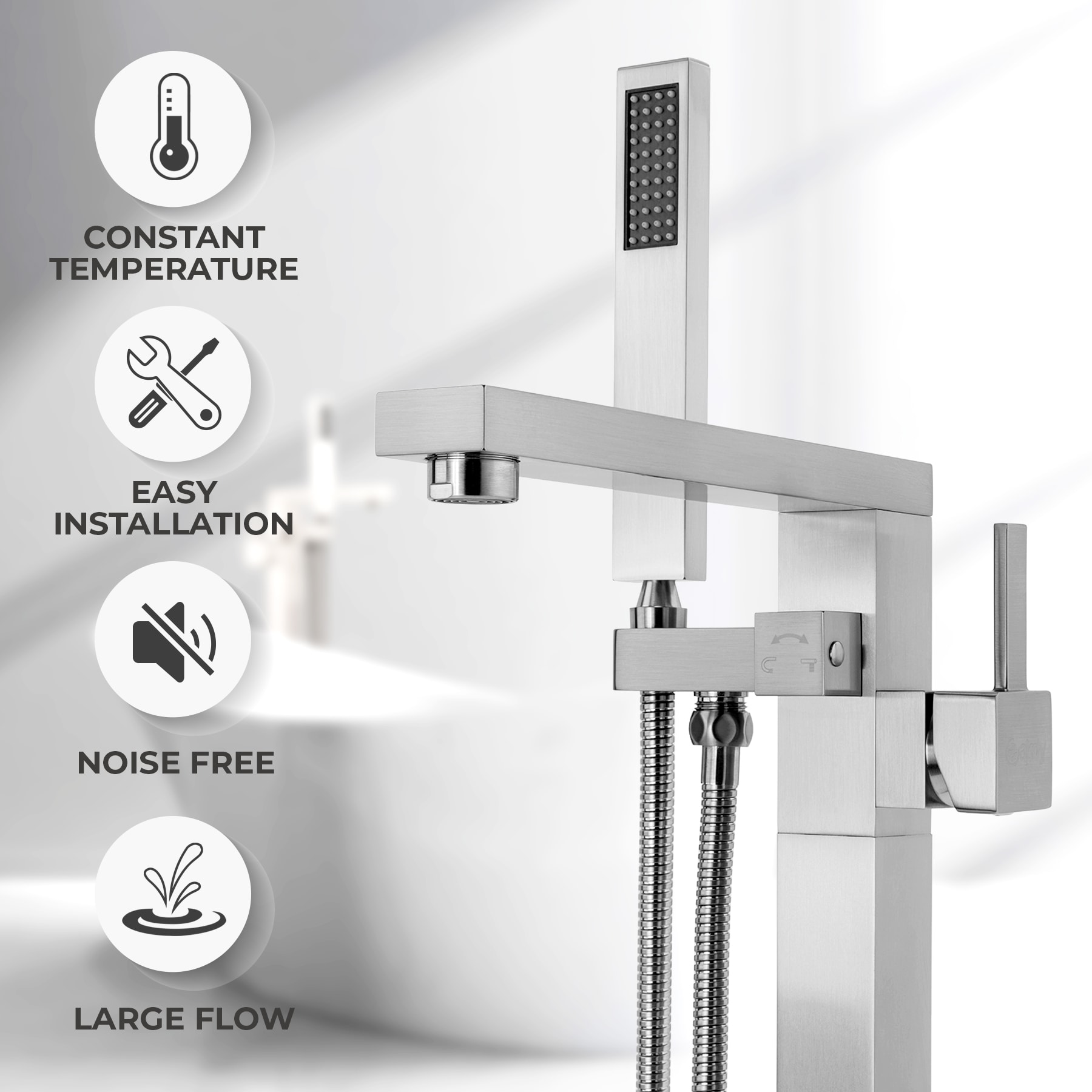AKDY TF0046 Roman-Tub-Faucets - View #3
