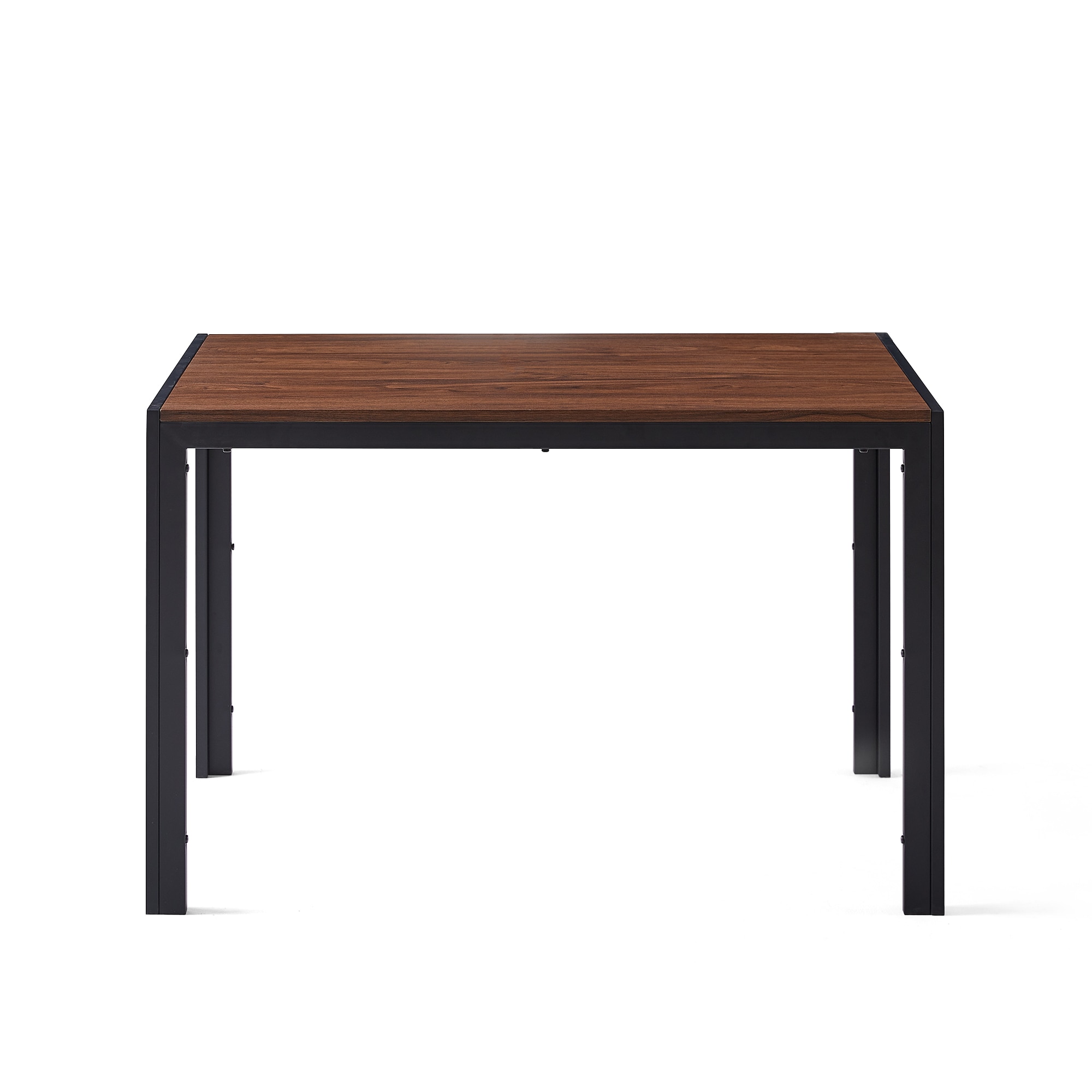 Sumyeg WF-HW63531-LA Rectangular Walnut Dining Table Walnut Contemporary/Modern Dining Table, MDF with Wood Wood 47.24-in L x 29.53-in H