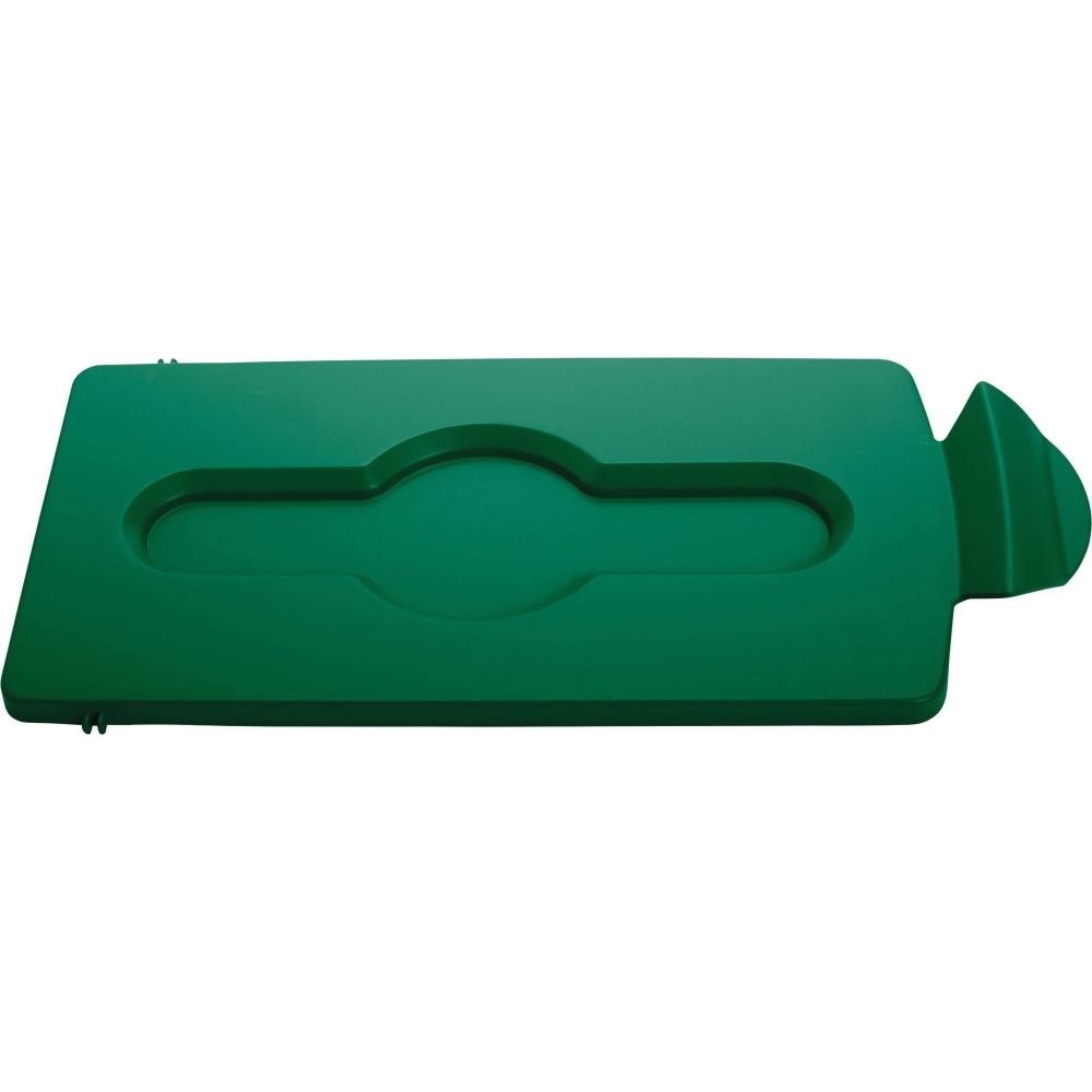 Rubbermaid Commercial Products RCP2007884 Green Plastic Outdoor Trash Can Lid