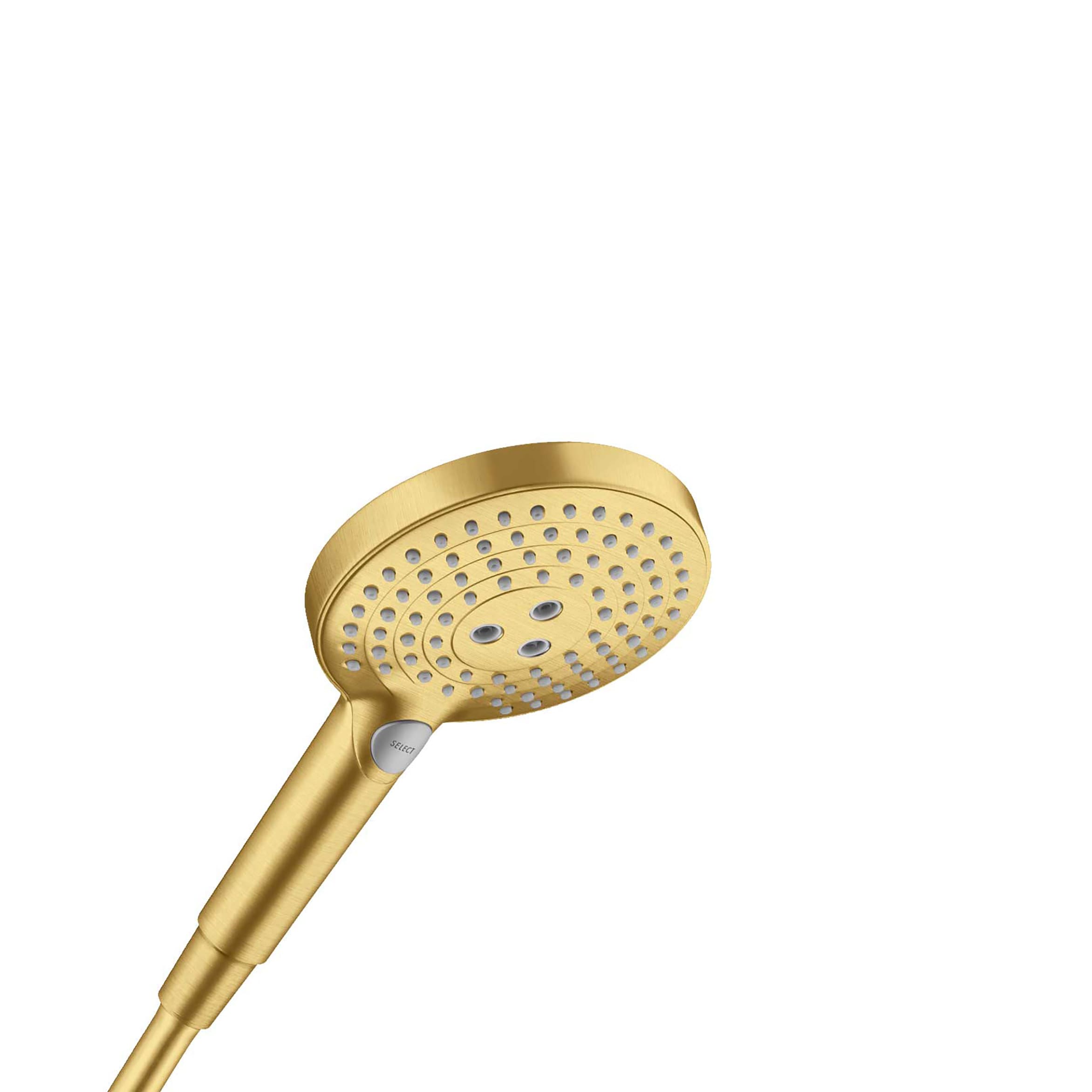 Hansgrohe 26036251 3.0 -Spray Brushed Gold Optic 4.5-in Round Fixed Shower Head 1.75 GPM
