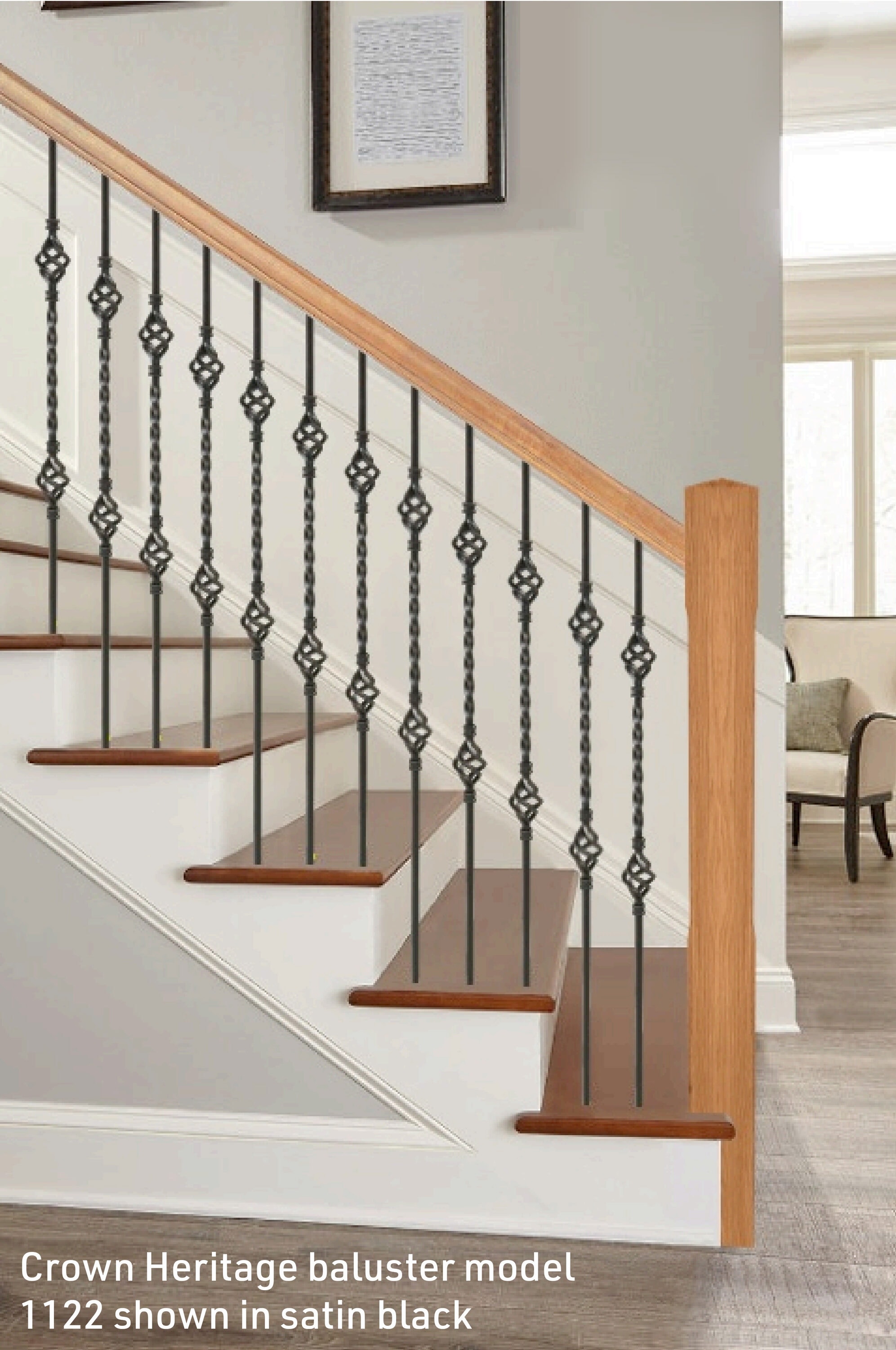 Crown Heritage 4581122SV44 Interior-Stairpart-Balusters - View #4